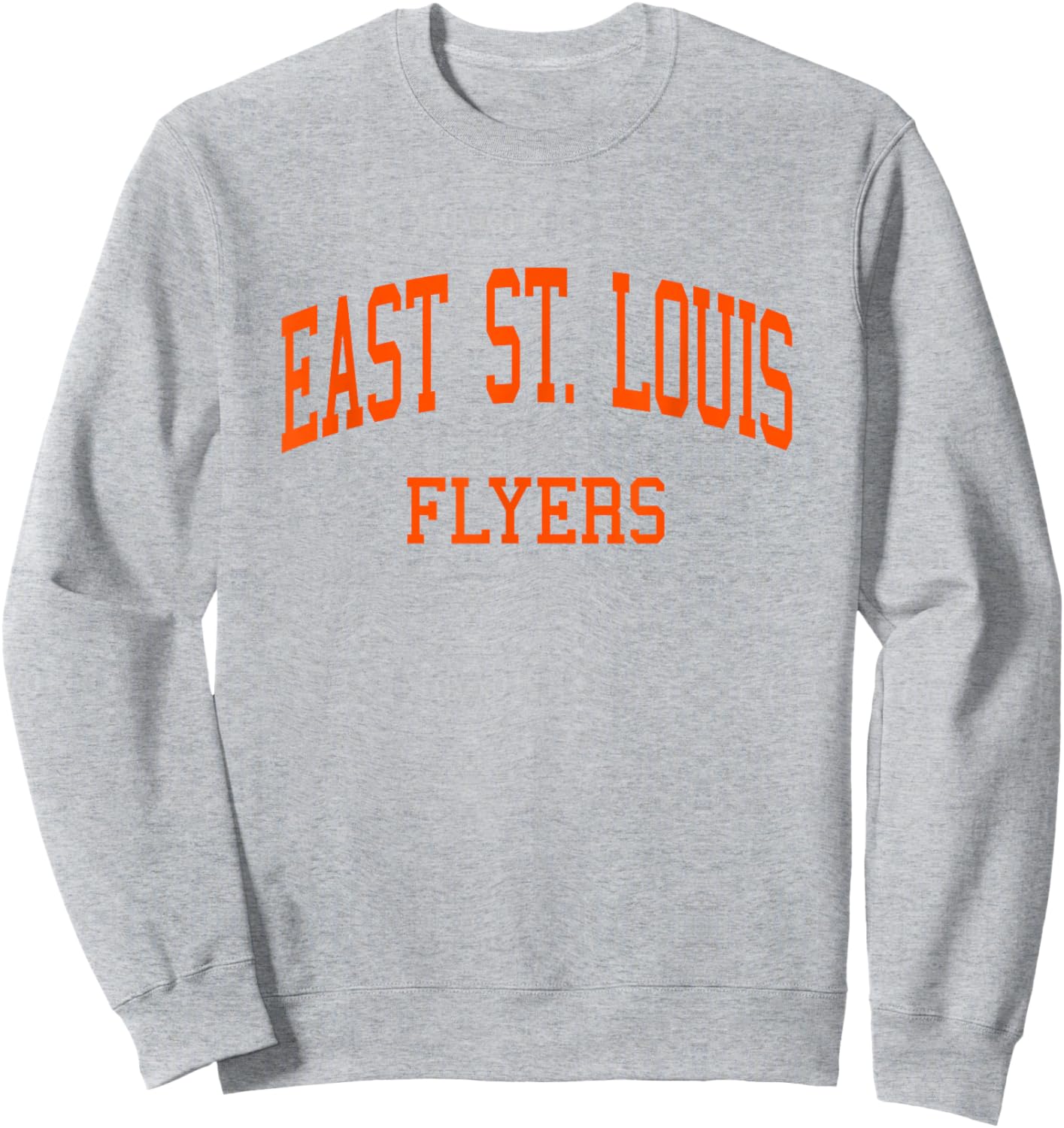 East St. Louis High School HS East Saint Louis IL Retro Sweatshirt - Sweatshirt | Ash