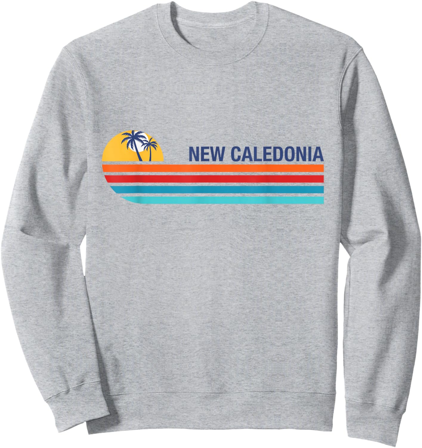 Paysage coloré de Nouvelle-Calédonie Sweatshirt - Sweatshirt | Ash