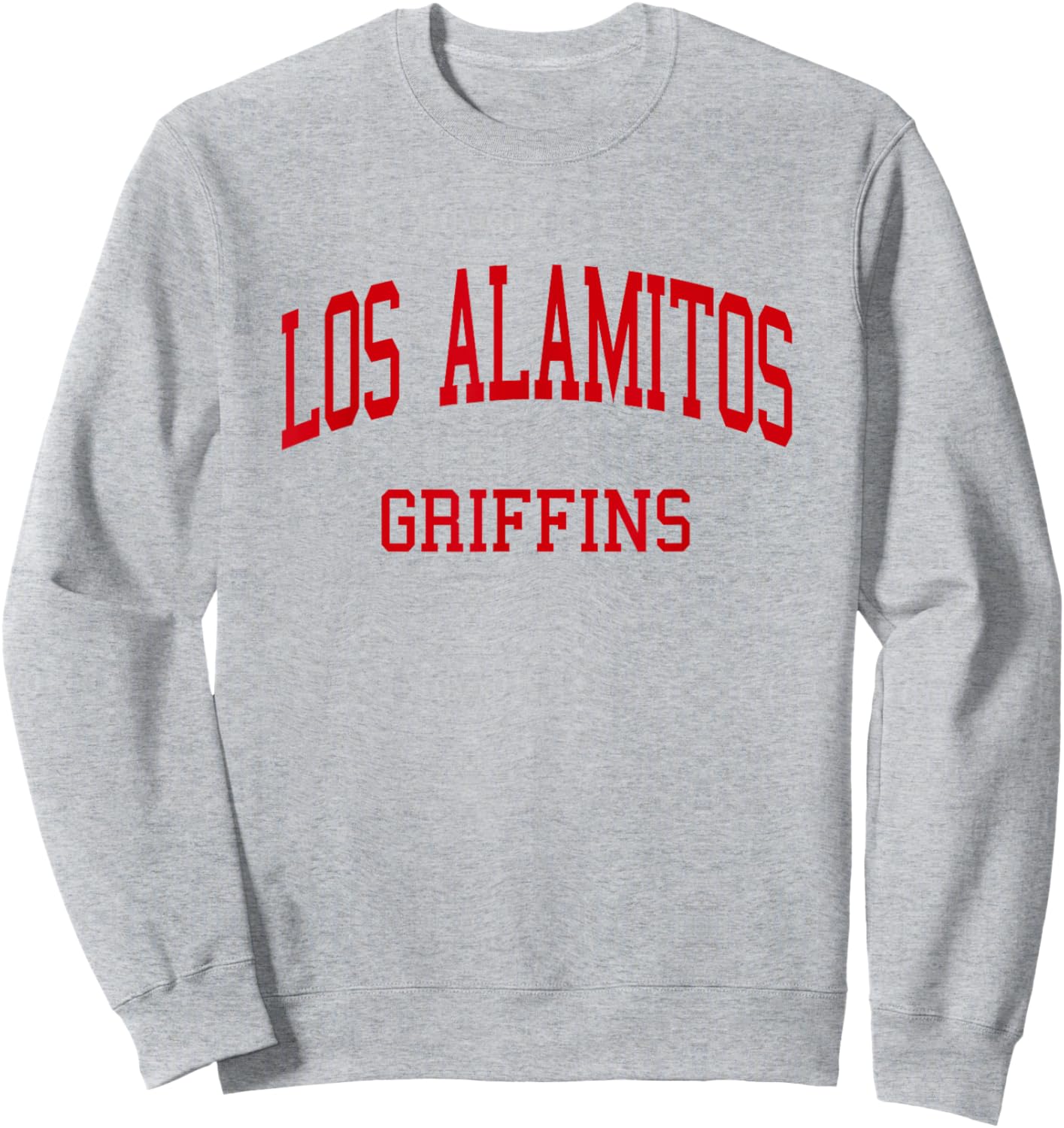 Los Alamitos High School HS Los Alamitos CA Retro Sweatshirt - Sweatshirt | Ash