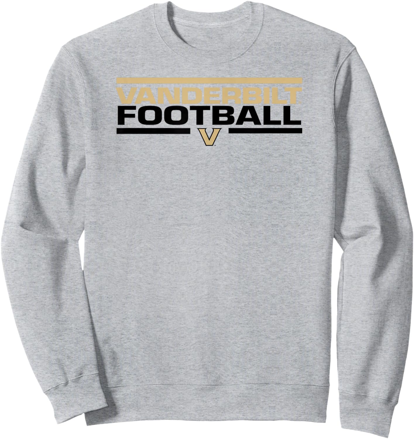 Vanderbilt Commodores Football Tackle White Sweatshirt - Sweatshirt | Ash