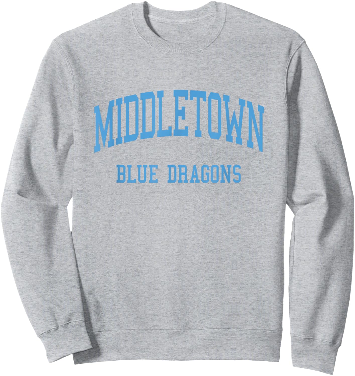 Middletown High School HS Middletown CT Retro Sweatshirt - Sweatshirt | Ash
