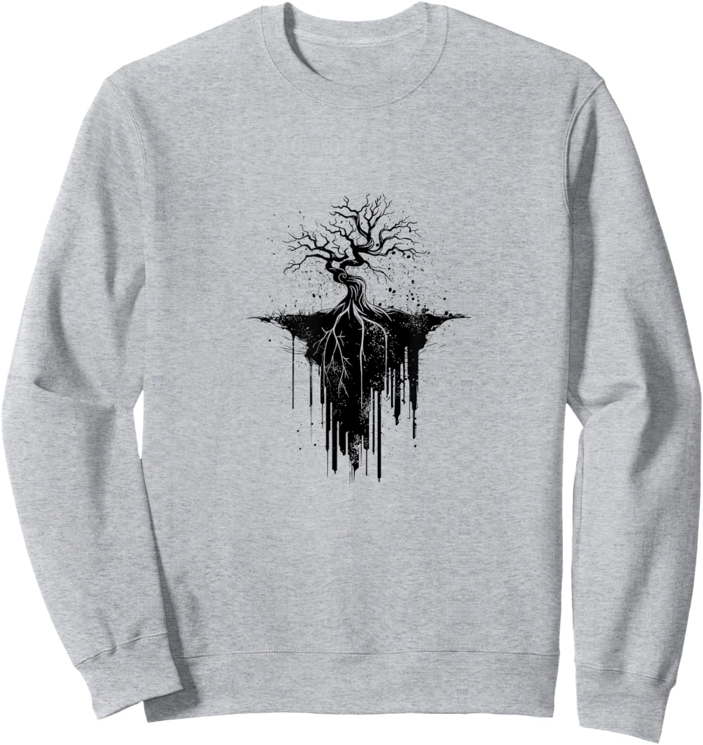 Tree of Life Tree Nature Design Forest Jungle Sweatshirt - Sweatshirt | Ash