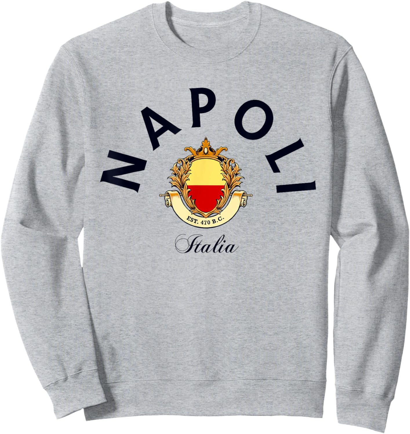 Napoli Italia Napoli vacation Napoli trip Napoli fan Sweatshirt - Sweatshirt | Ash
