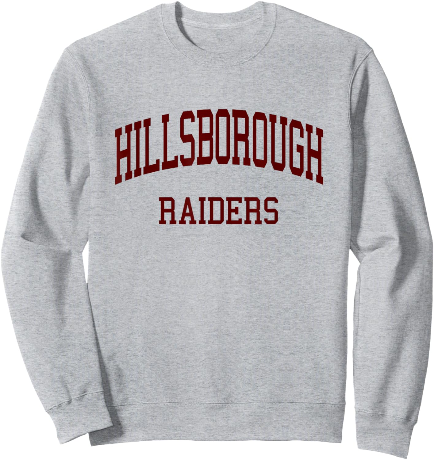 Hillsborough High School HS Hillsborough NJ Retro Sweatshirt - Sweatshirt | Ash