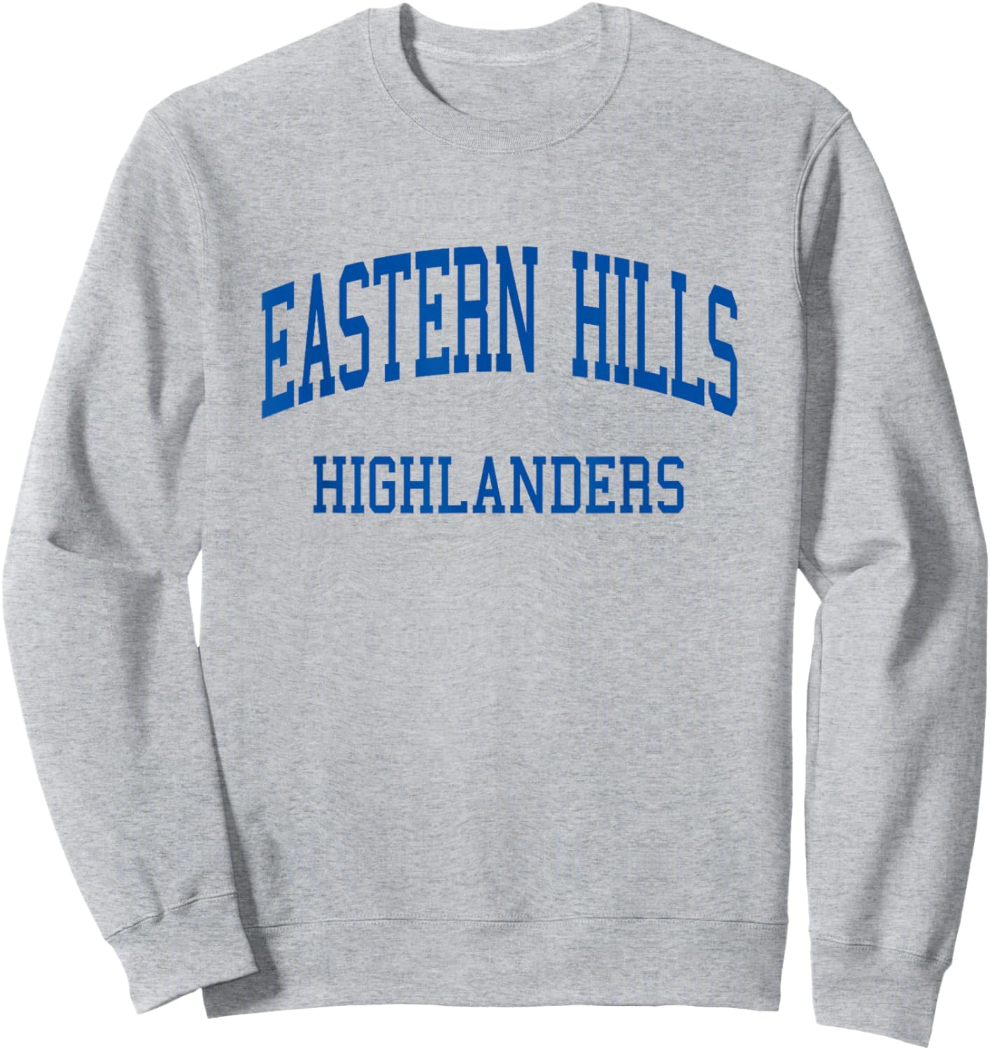 Eastern Hills High School HS Fort Worth TX Retro Sweatshirt - Sweatshirt | Ash