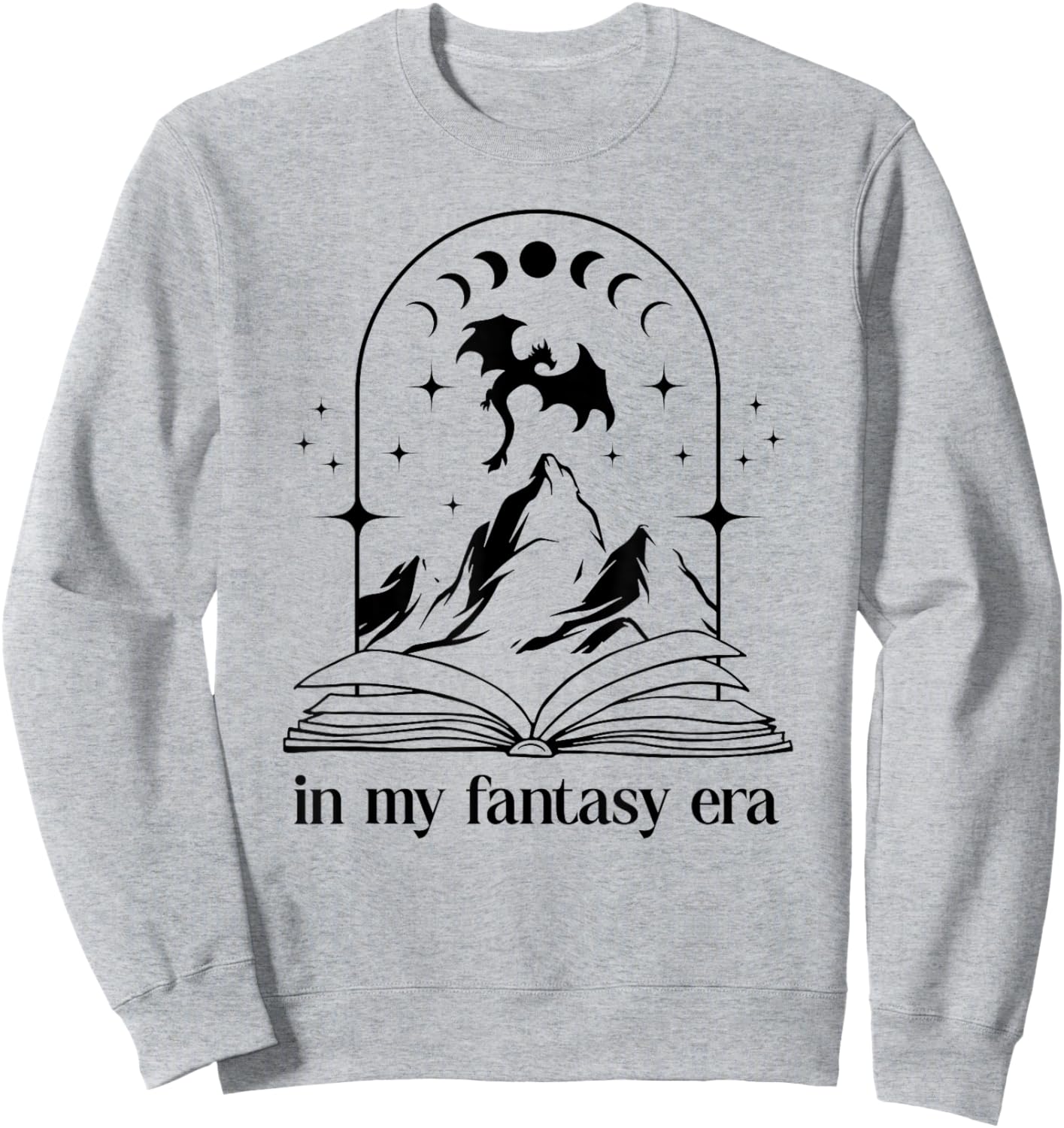 In My Fantasy Era Shirt,Smutty Book Dragon In My Fantasy Era Sweatshirt - Sweatshirt | Ash