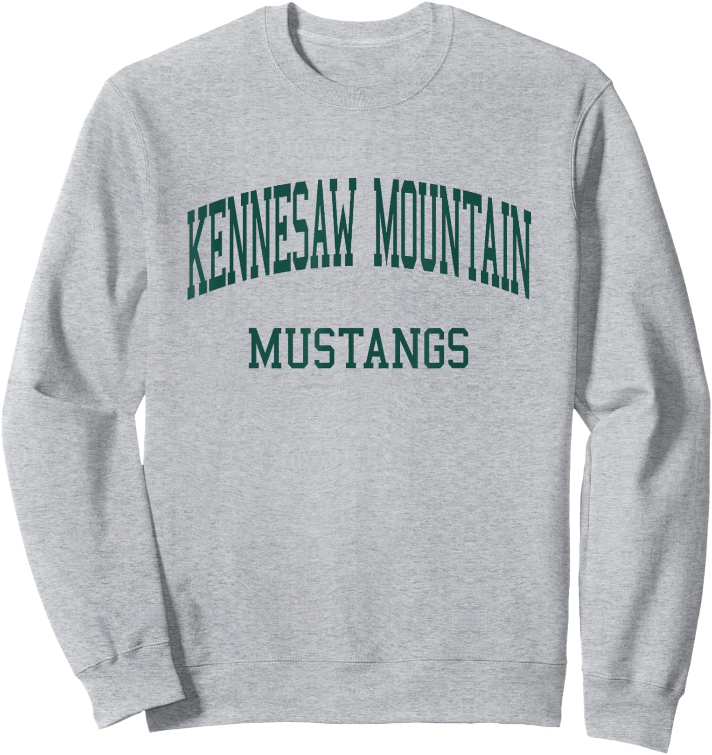 Kennesaw Mountain High School HS Kennesaw GA Retro Sweatshirt - Sweatshirt | Ash