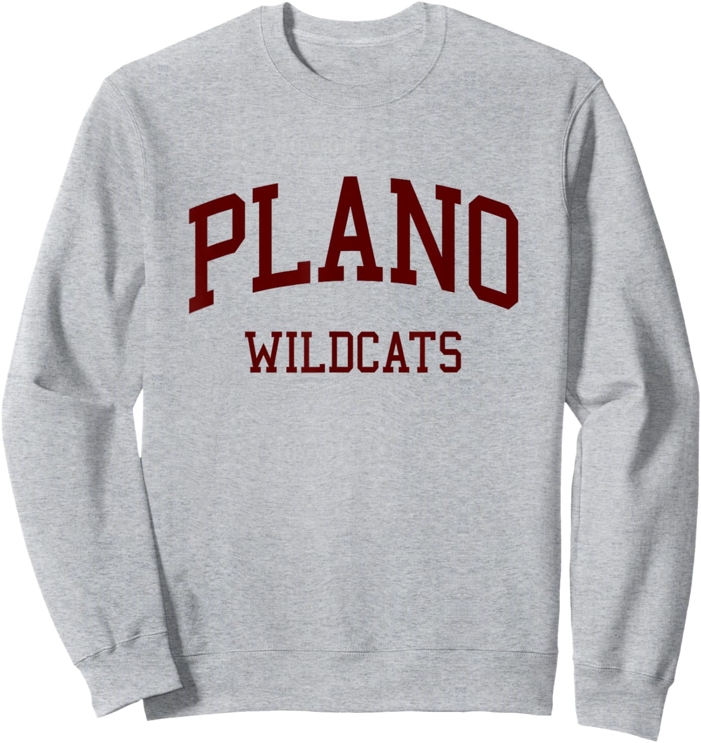 Plano High School HS Plano TX Retro Sweatshirt - Sweatshirt | Ash