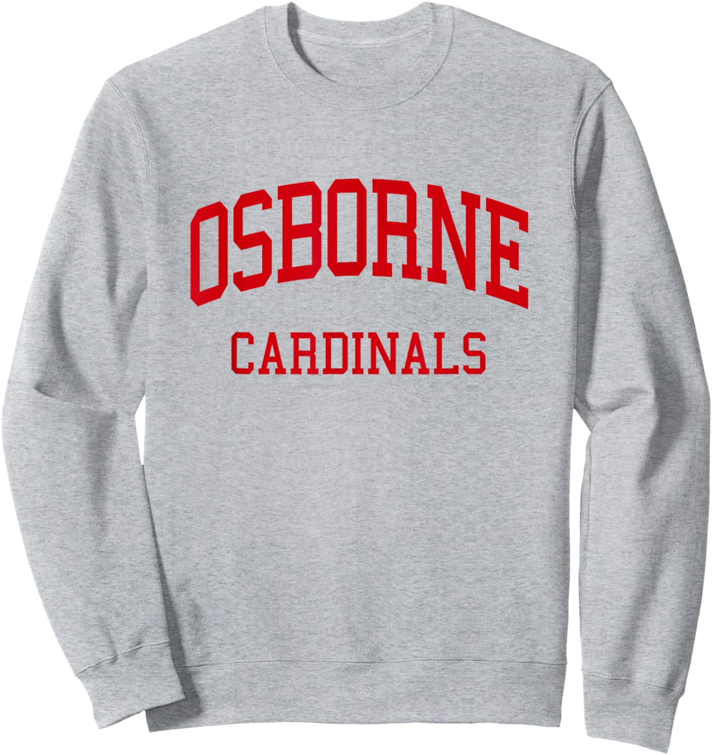 Osborne High School HS Marietta GA Retro Sweatshirt - Sweatshirt | Ash