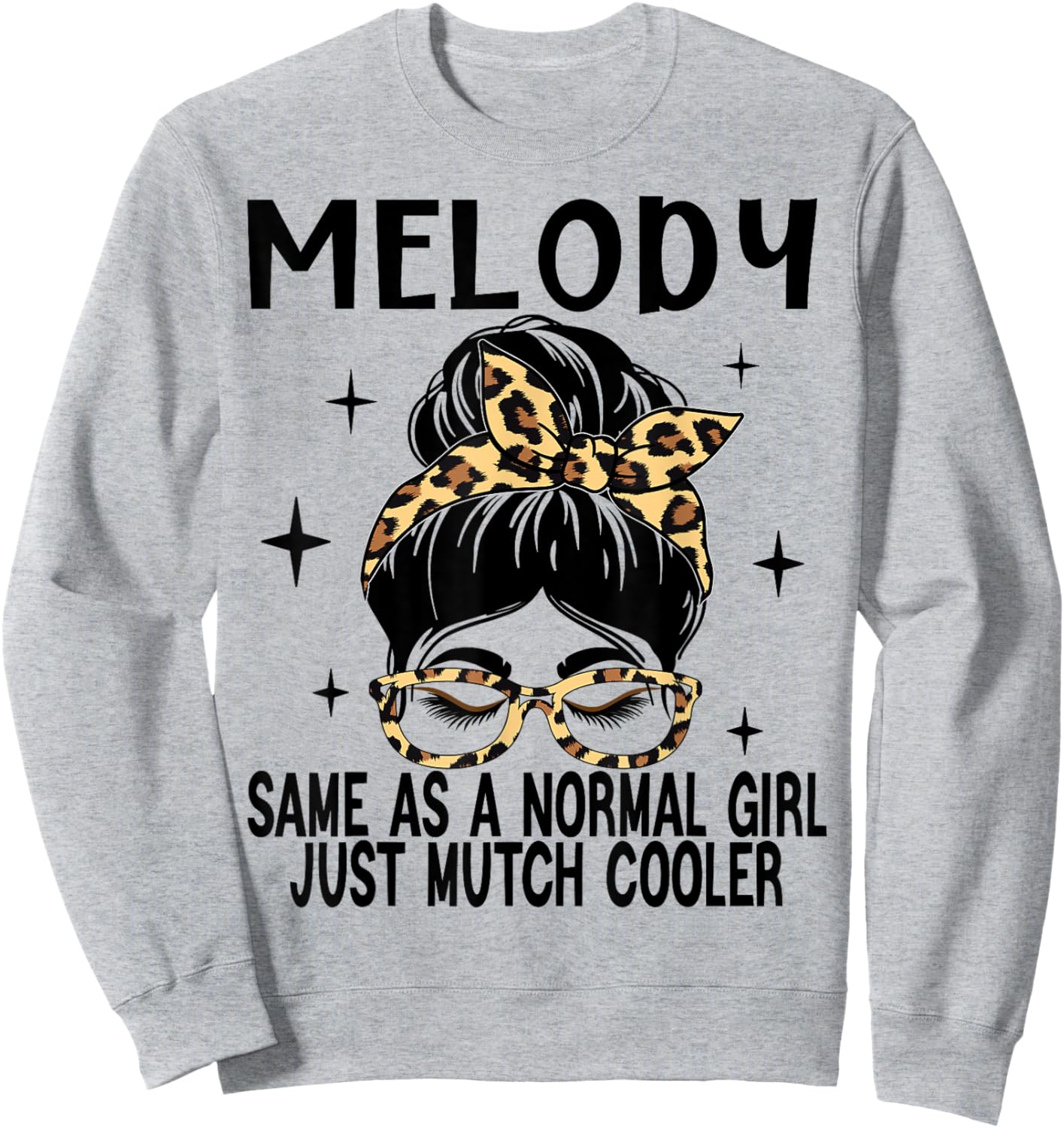 MELODY Costume Cute Definition Personalized Name MELODY Sweatshirt - Sweatshirt | Ash