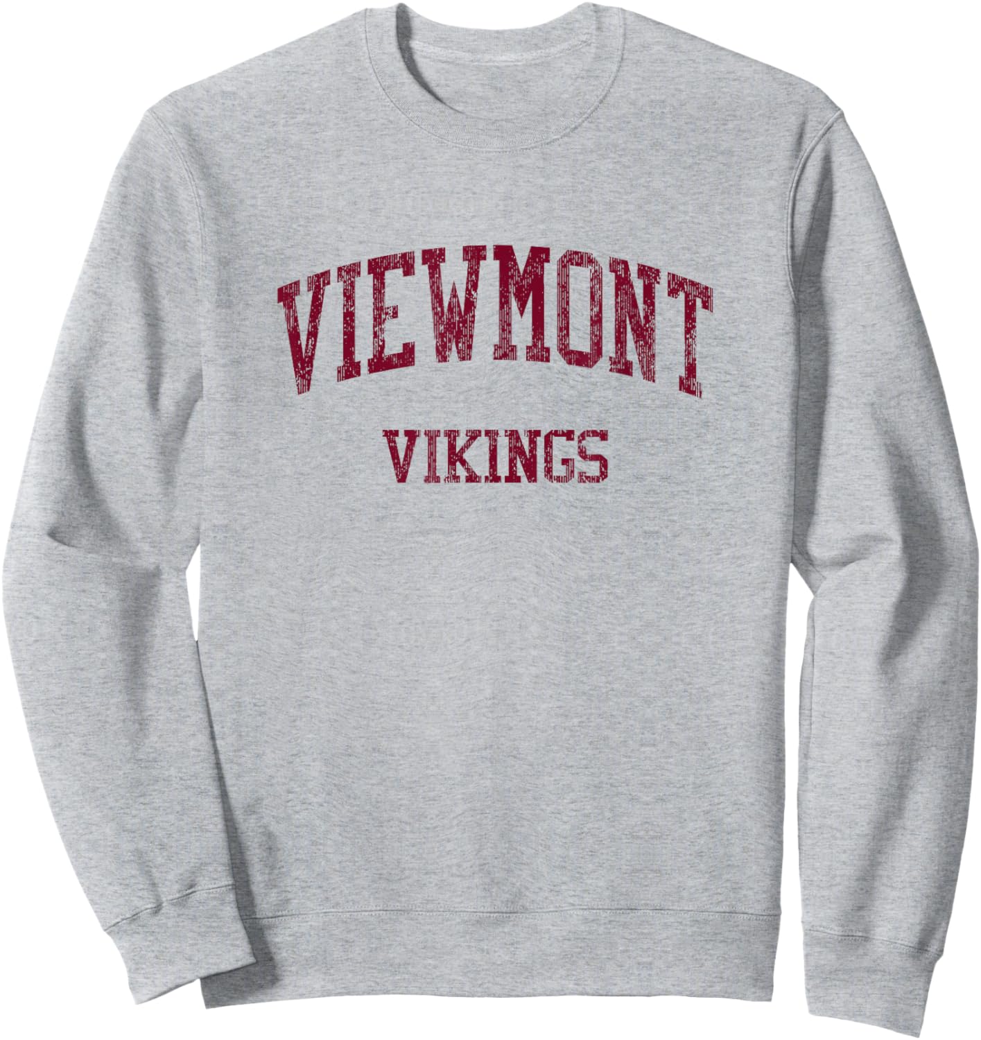 Viewmont High School HS Bountiful UT Vintage Sports Sweatshirt - Sweatshirt | Ash