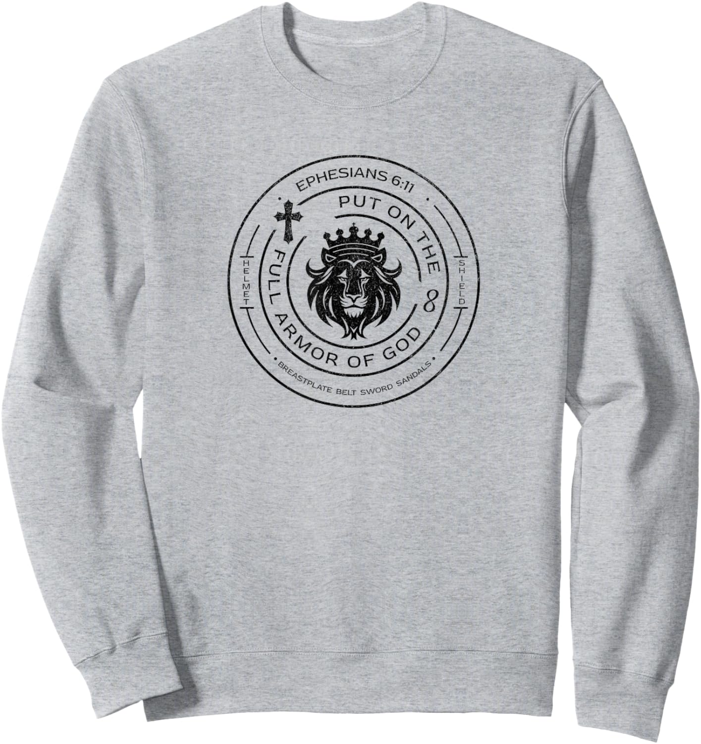 Armor of God Sweatshirt - Sweatshirt | Ash