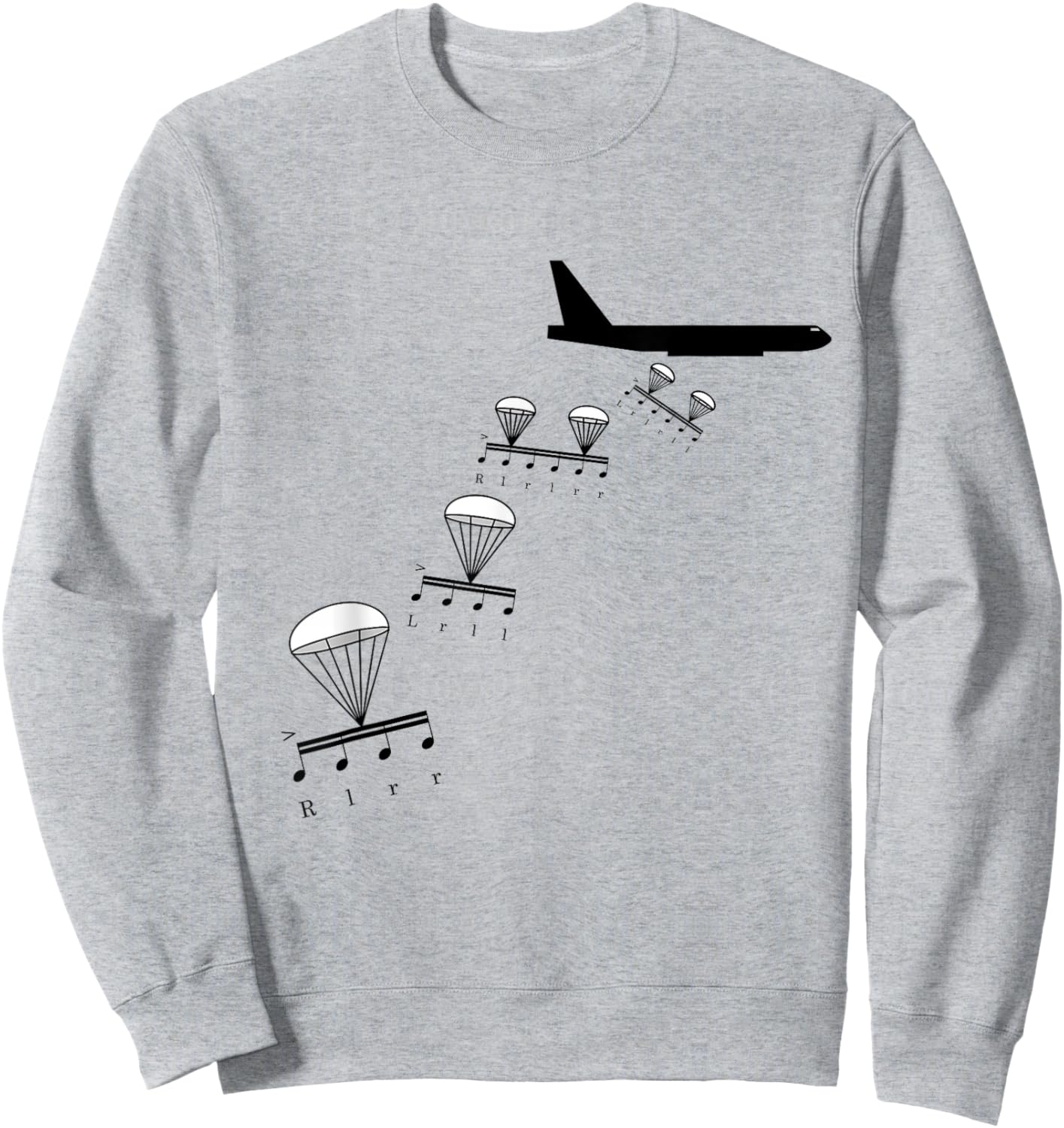 Paradiddles Sweatshirt - Sweatshirt | Ash