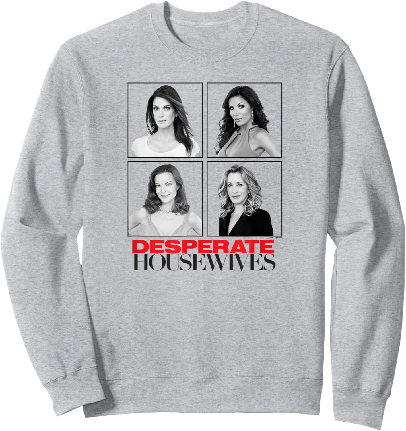 Desperate Housewives Cast Photo Grid Retro TV Show Sweatshirt - Sweatshirt | Ash