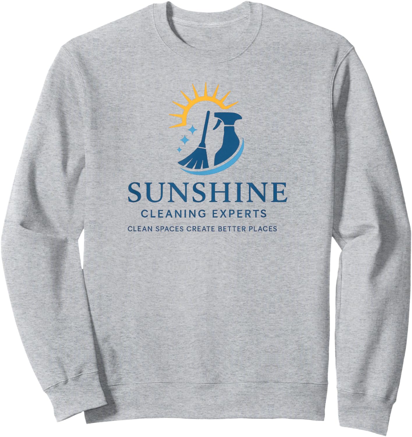 Sunshine Cleaning Experts Sweatshirt - Sweatshirt | Ash