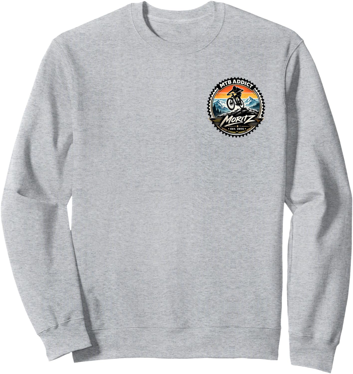 Moritz Downhill MTB Mountainbike Junge Sweatshirt - Sweatshirt | Ash