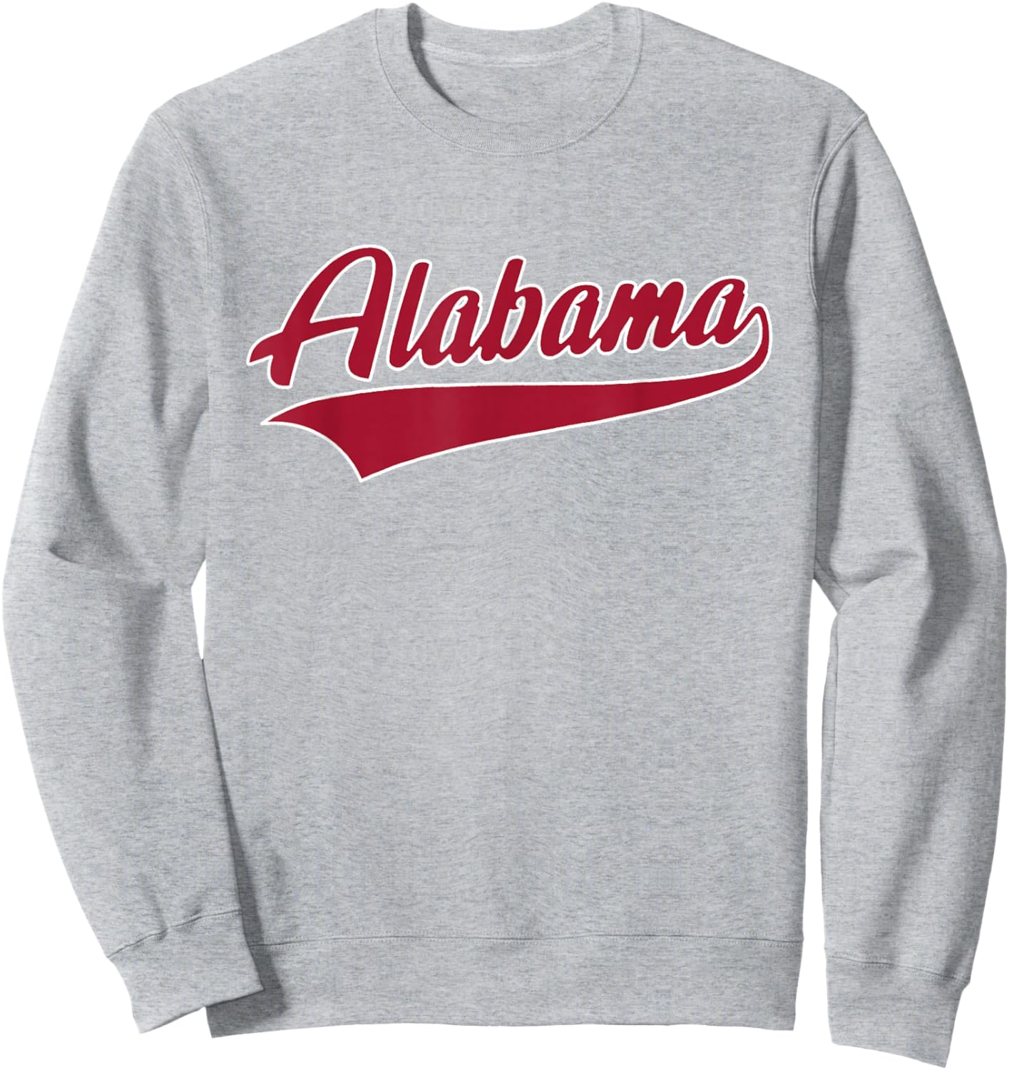 Alabama - Throwback Design - Classic Sweatshirt - Sweatshirt | Ash