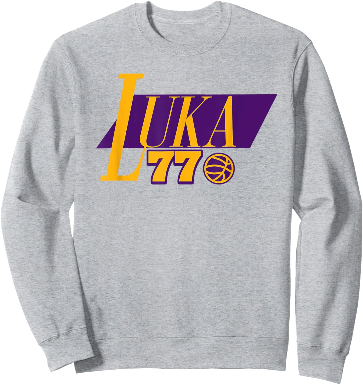 Fun Sports Stuff Luka Basketball Fans Sweatshirt - Sweatshirt | Ash
