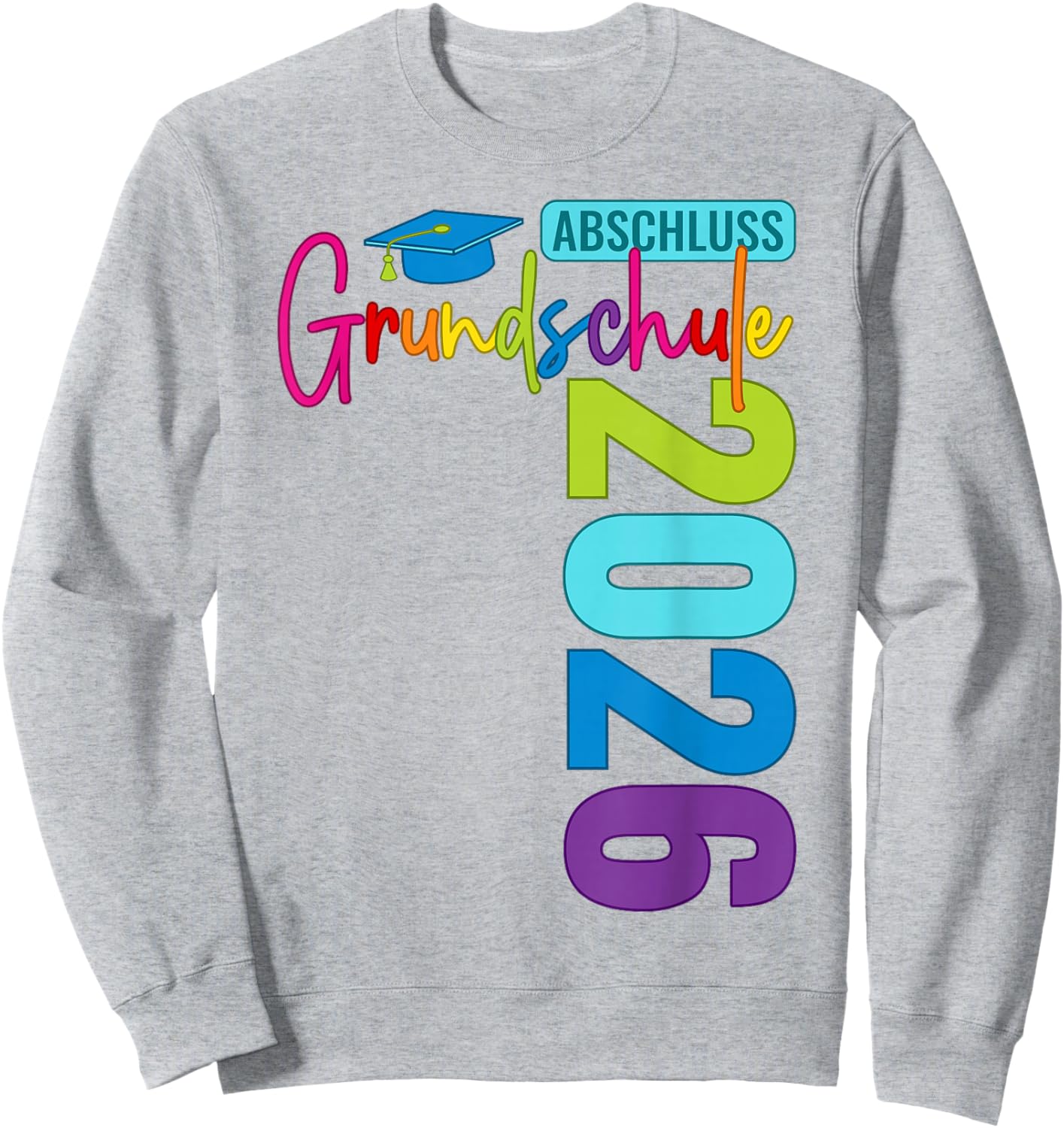 Grundschule Abschluss 2026 - Grundschule Abschied 2026 Sweatshirt - Sweatshirt | Ash