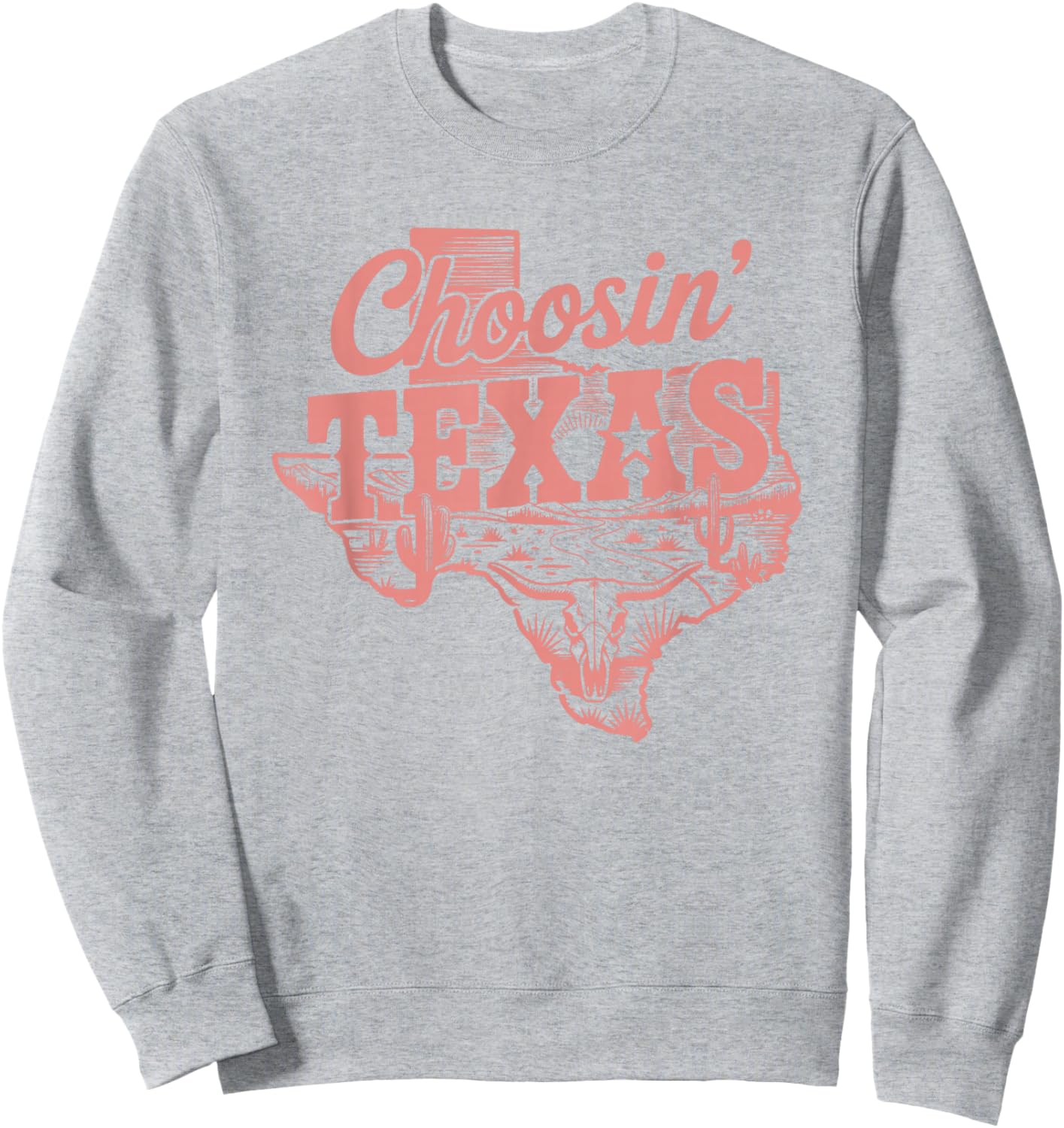 Choosin Texas Sweatshirt - Sweatshirt | Ash