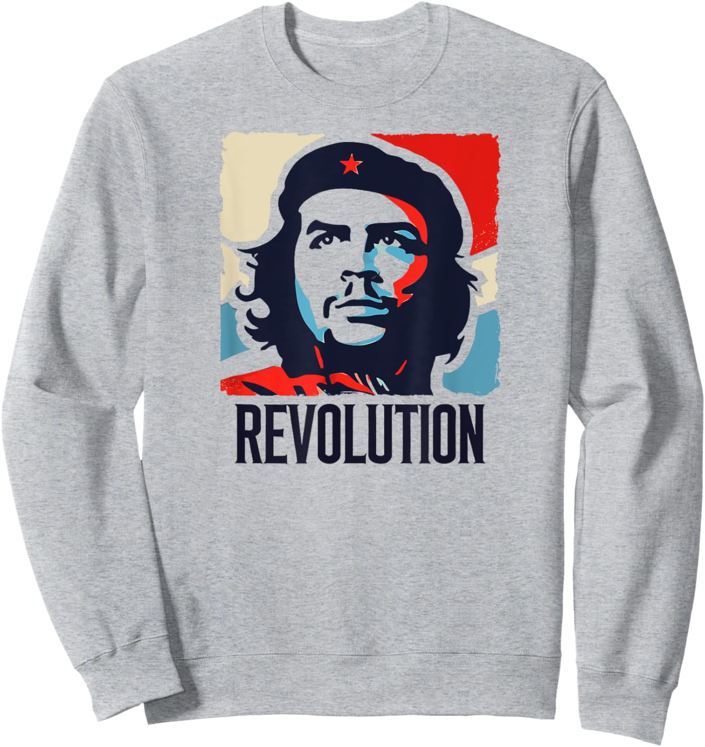 Che Guevara Rebel Signature Guerrilla Icon Revolution Sweatshirt - Sweatshirt | Ash