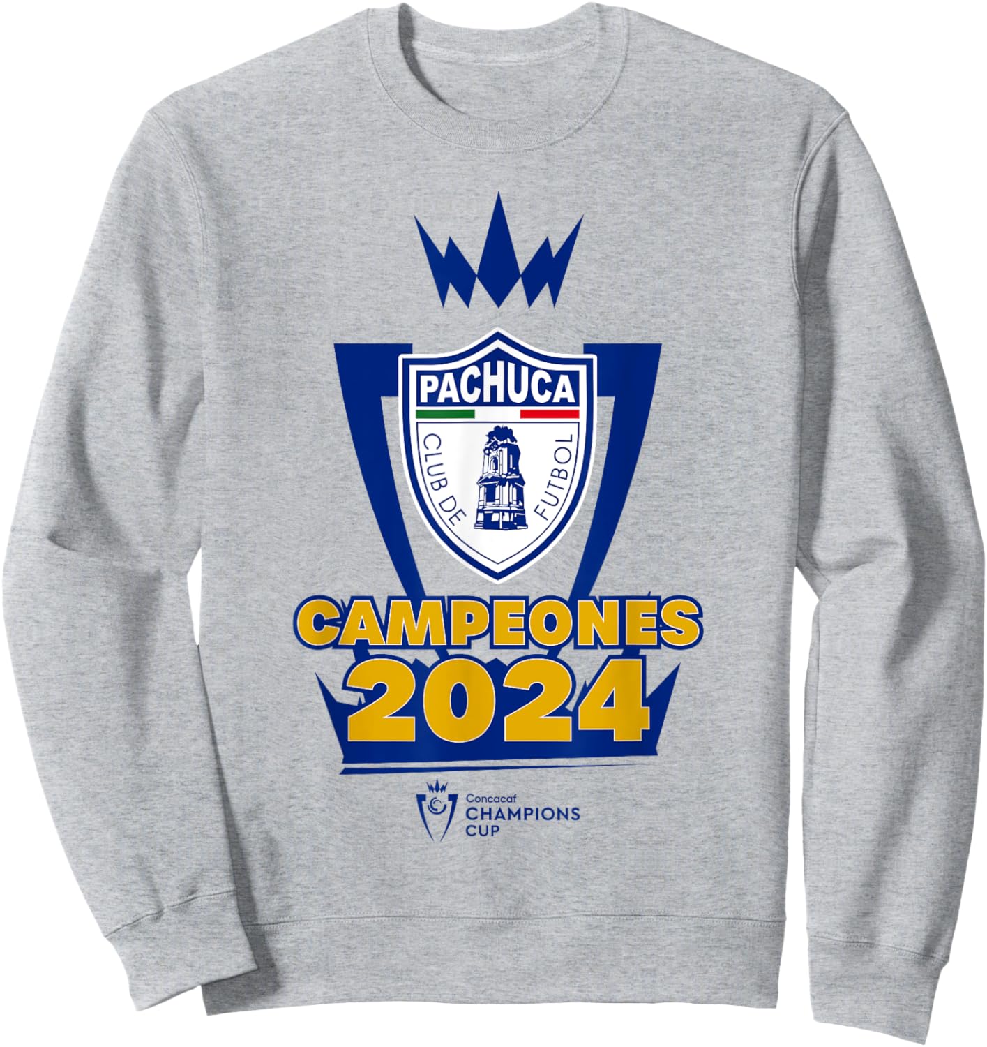 Pachuca Champions! - Concacaf Champions League Sweatshirt - Sweatshirt | Ash