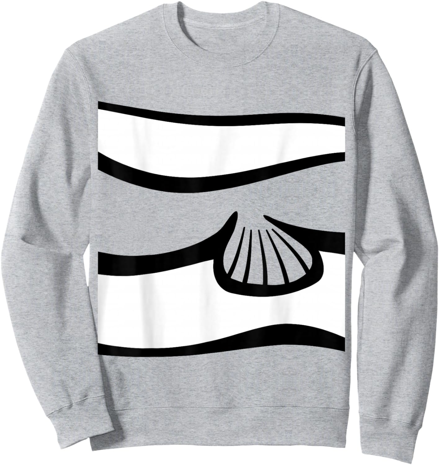 Clown Fish Halloween Sweatshirt - Sweatshirt | Ash