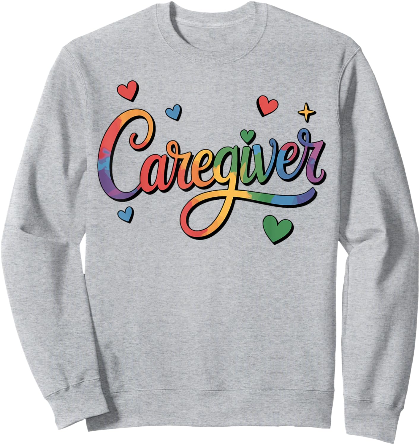 Funny Caregiver Sweatshirt - Sweatshirt | Ash