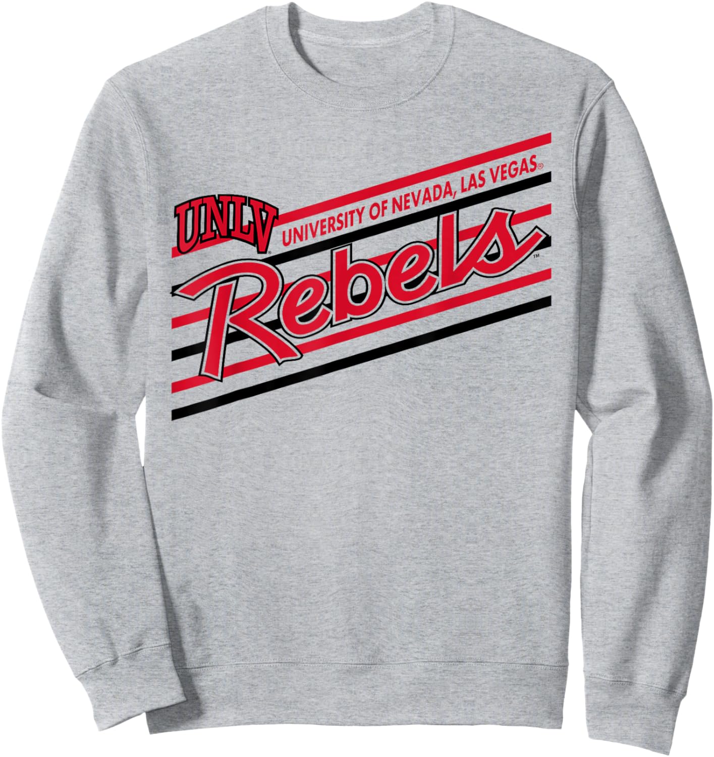 UNLV Rebels Retro Performer White Officially Licensed Sweatshirt - Sweatshirt | Ash