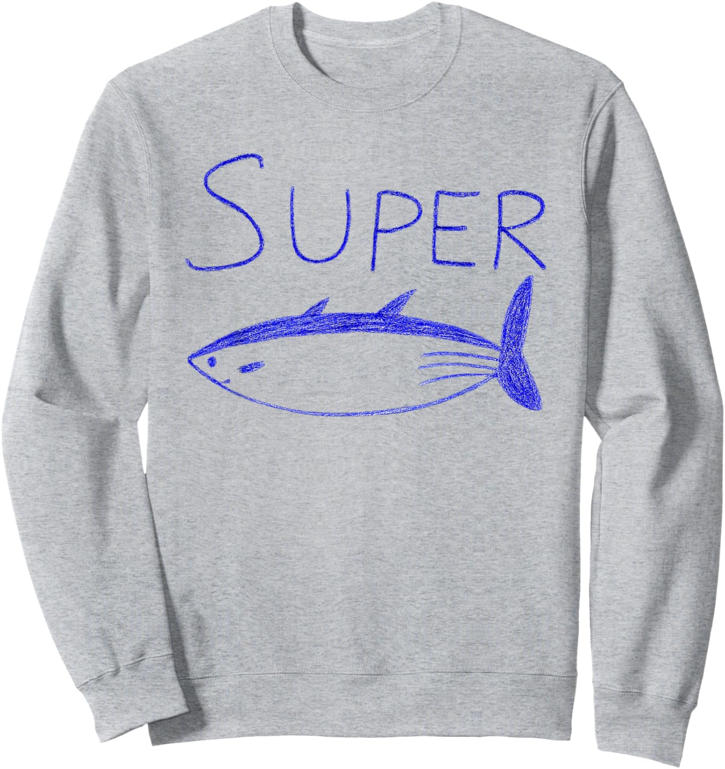 Super Thon, drôle de Thon Sweatshirt - Sweatshirt | Ash