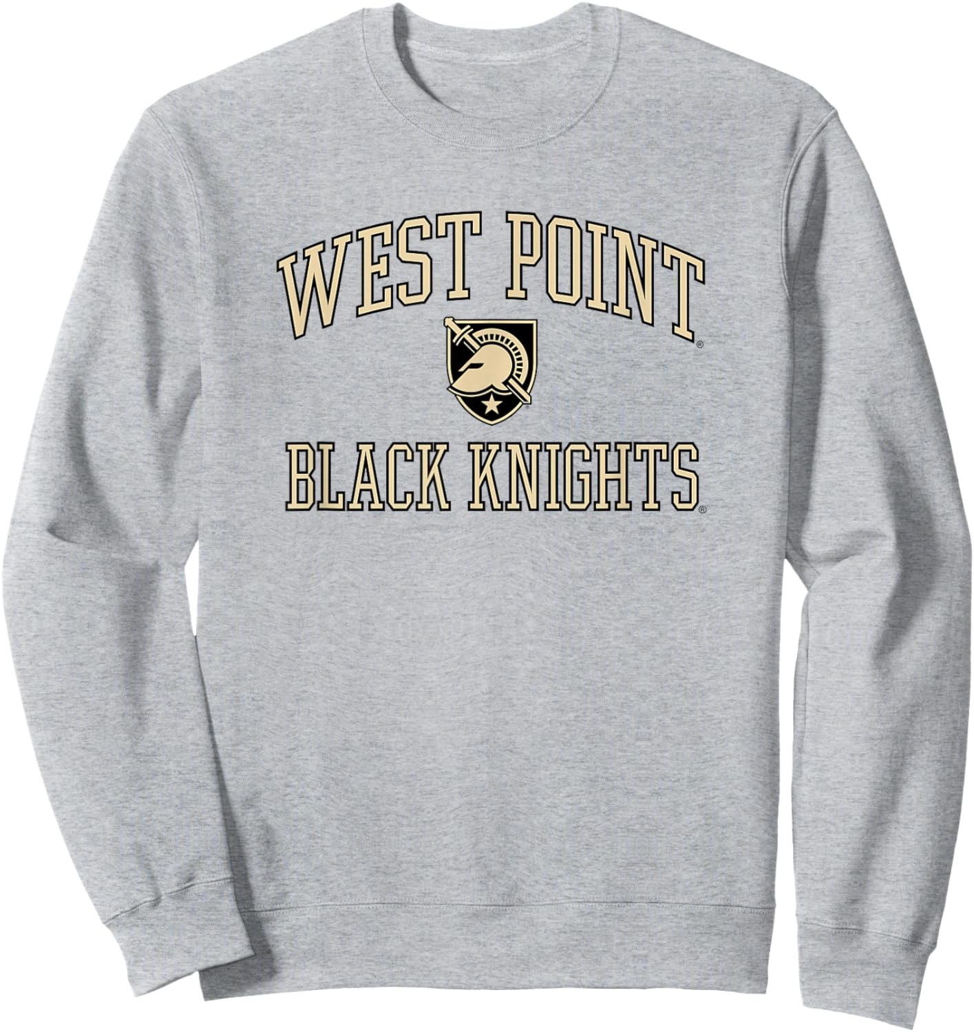 Army Black Knights West Point Icon Logo Officially Licensed Sweatshirt - Sweatshirt | Ash
