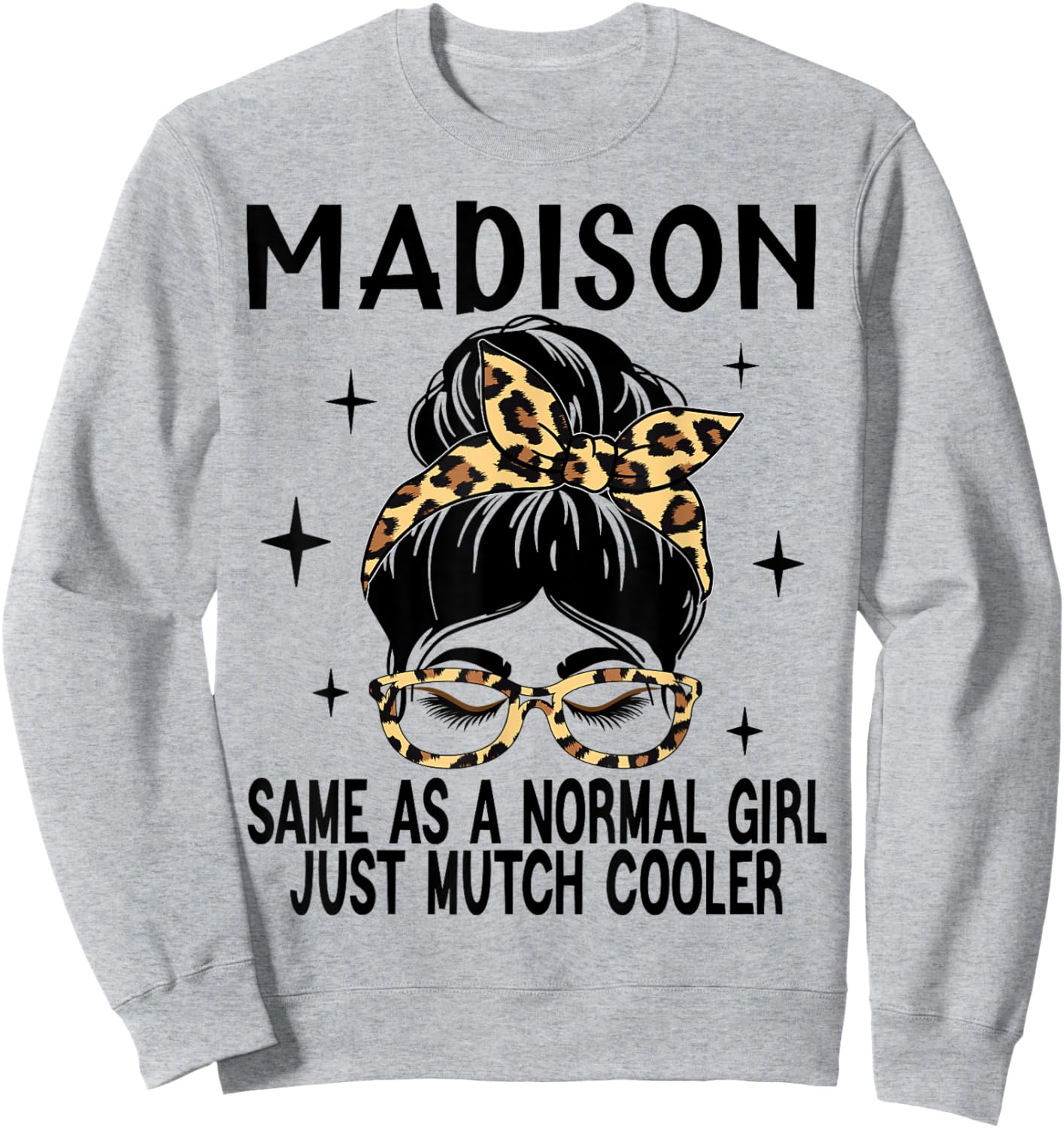 MADISON Costume Cute Definition Personalized Name MADISON Sweatshirt - Sweatshirt | Ash