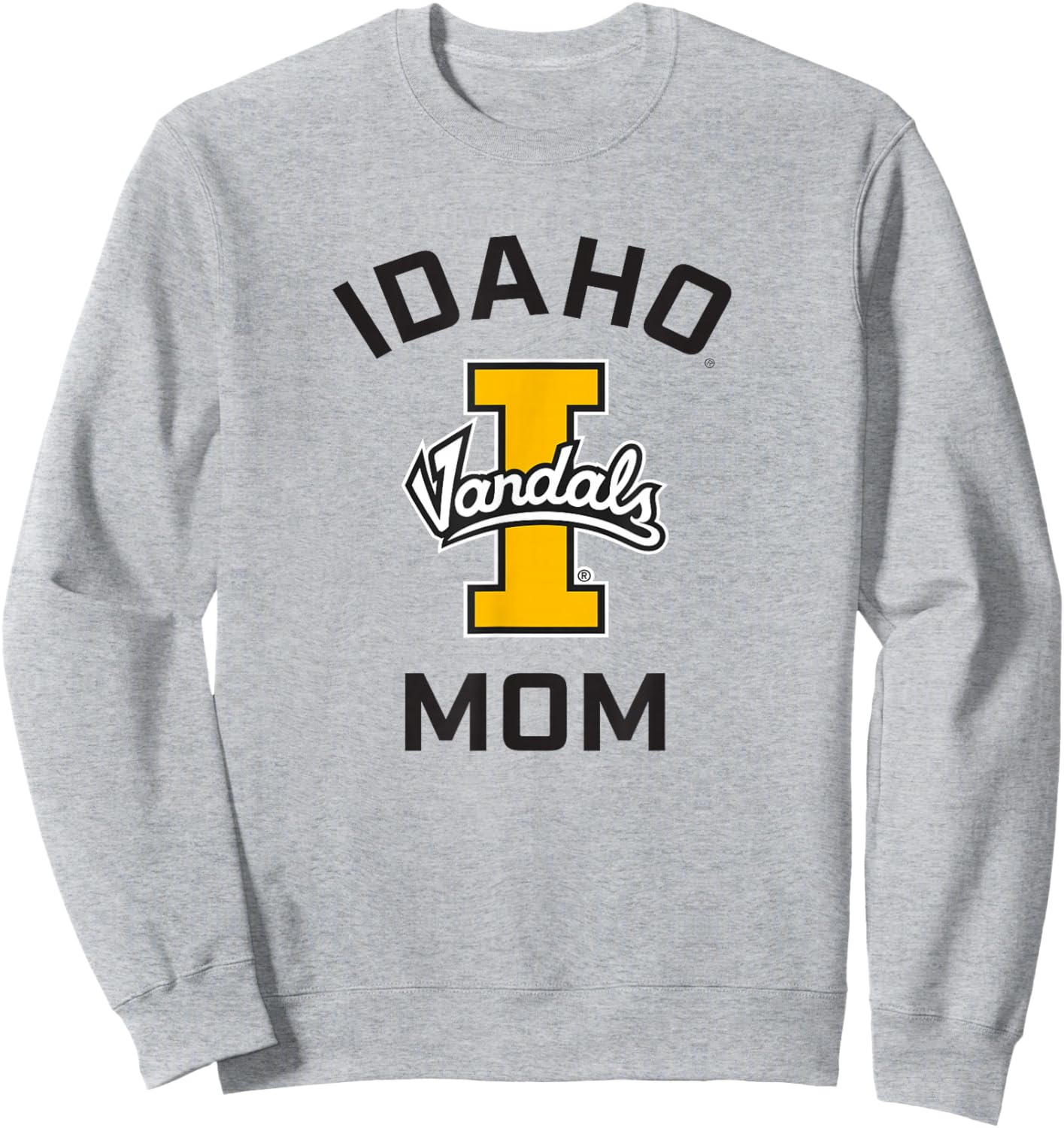University of Idaho Vandals Arched Mom Sweatshirt - Sweatshirt | Ash