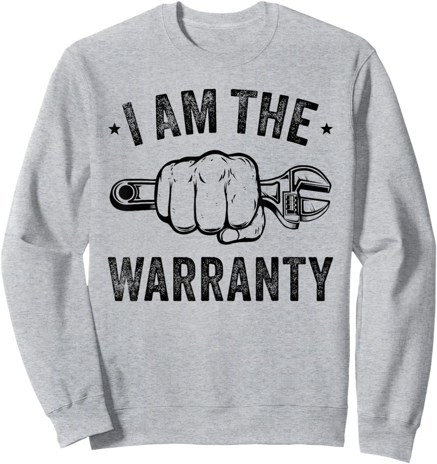 Car Lover I Am The Warranty Car Mechanic Sweatshirt - Sweatshirt | Ash