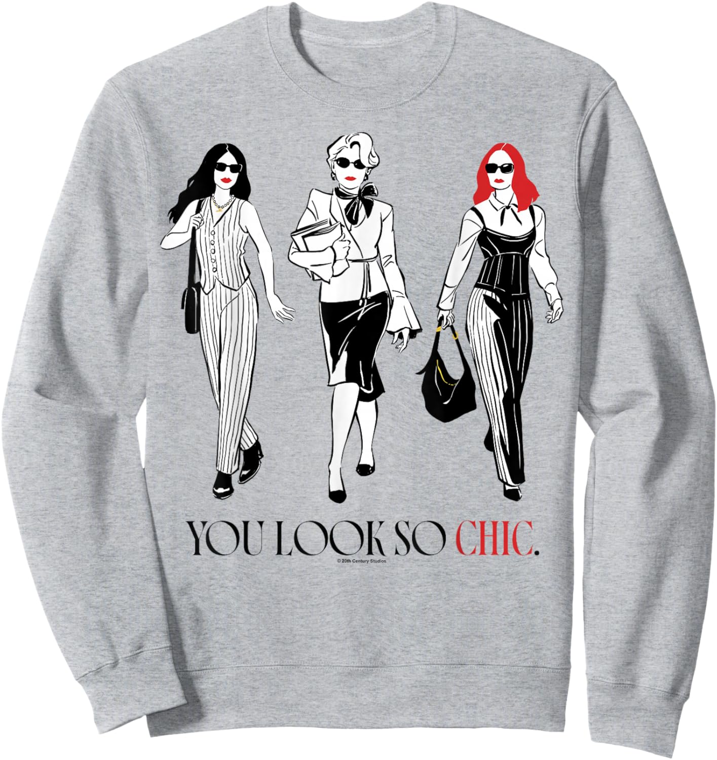 The Devil Wears Prada 2 You Look So Chic Miranda Andy Emily Sweatshirt - Sweatshirt | Ash