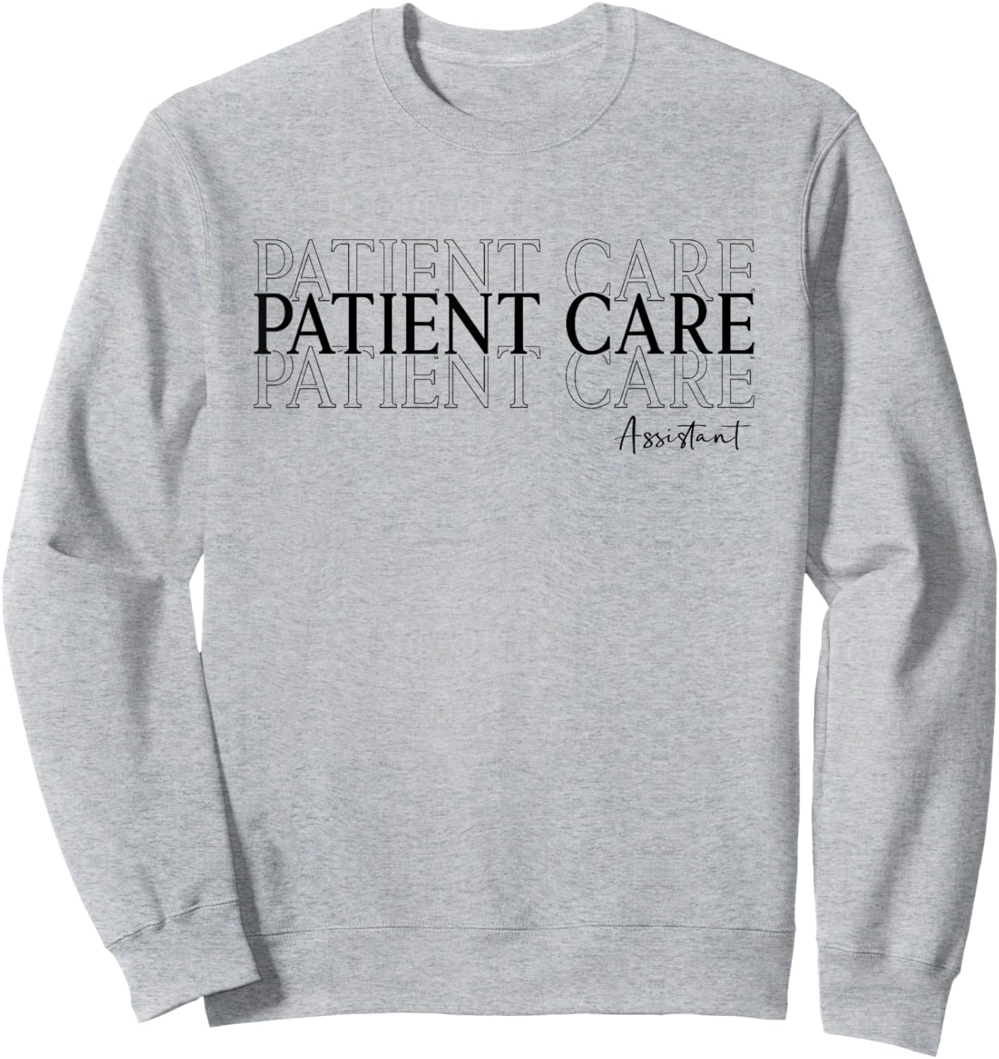 Patient Care Assistant PCA Appreciation Week Healthcare Sweatshirt - Sweatshirt | Ash