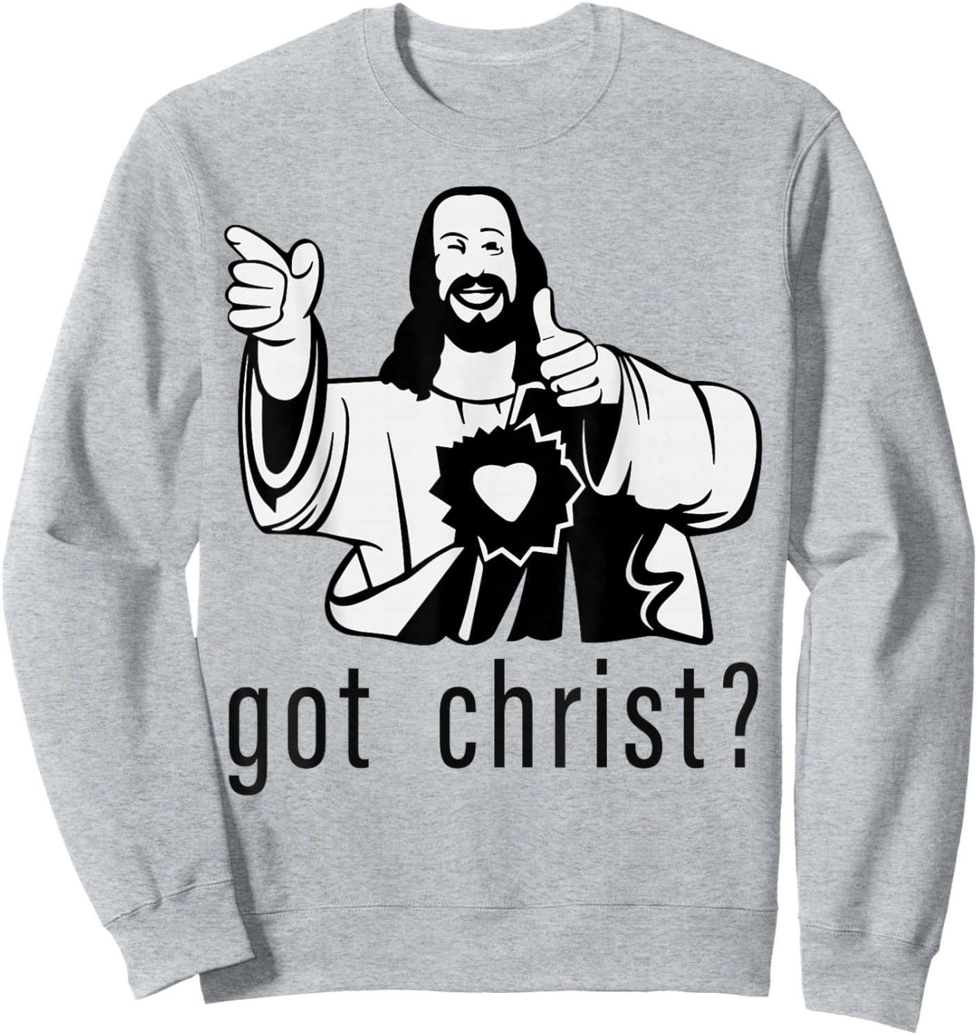 Vintage Jesus Got Christ Religious Jesus Faith Christian Sweatshirt - Sweatshirt | Ash