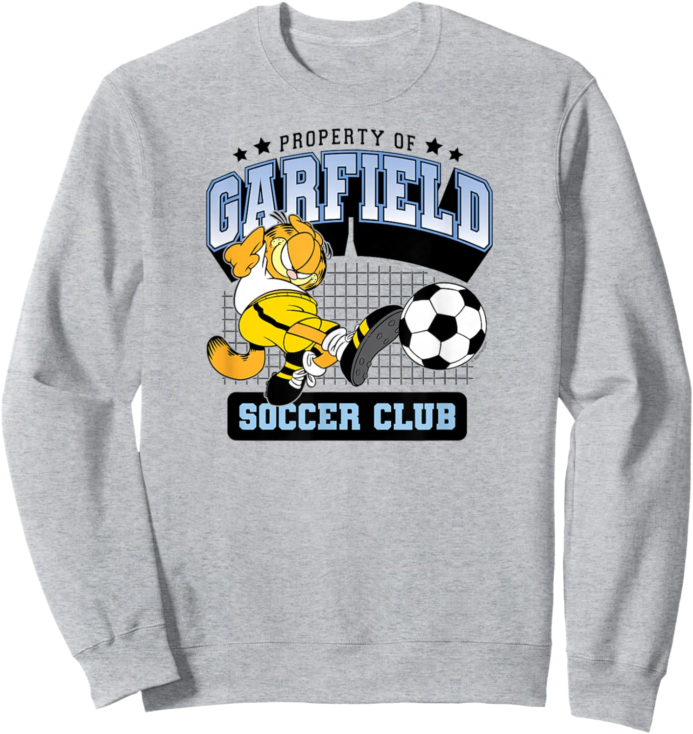 Garfield - Soccer Club Goal Kick Sweatshirt - Sweatshirt | Ash