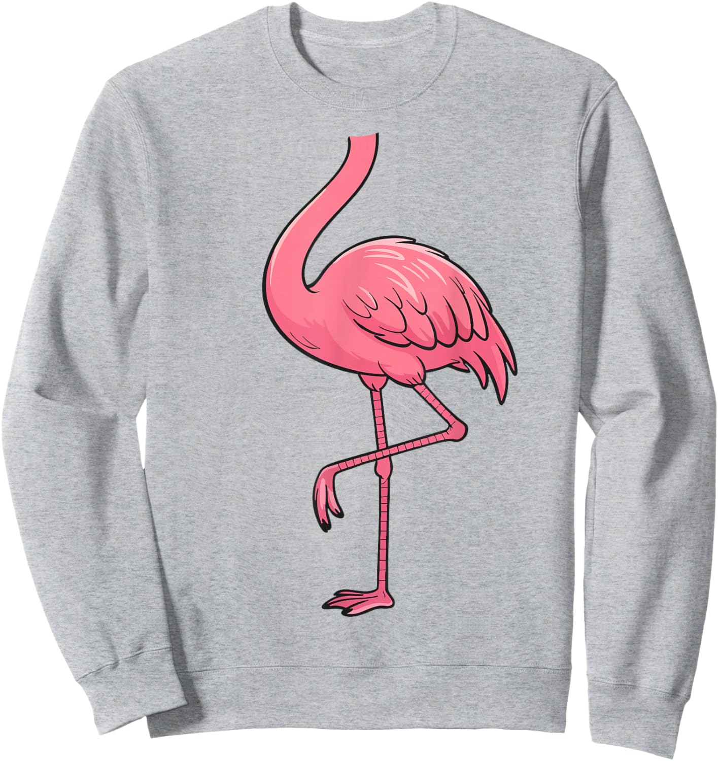 Flamingo Shirt Adult Men Women Kids Pink Flamingo Costume Sweatshirt - Sweatshirt | Ash