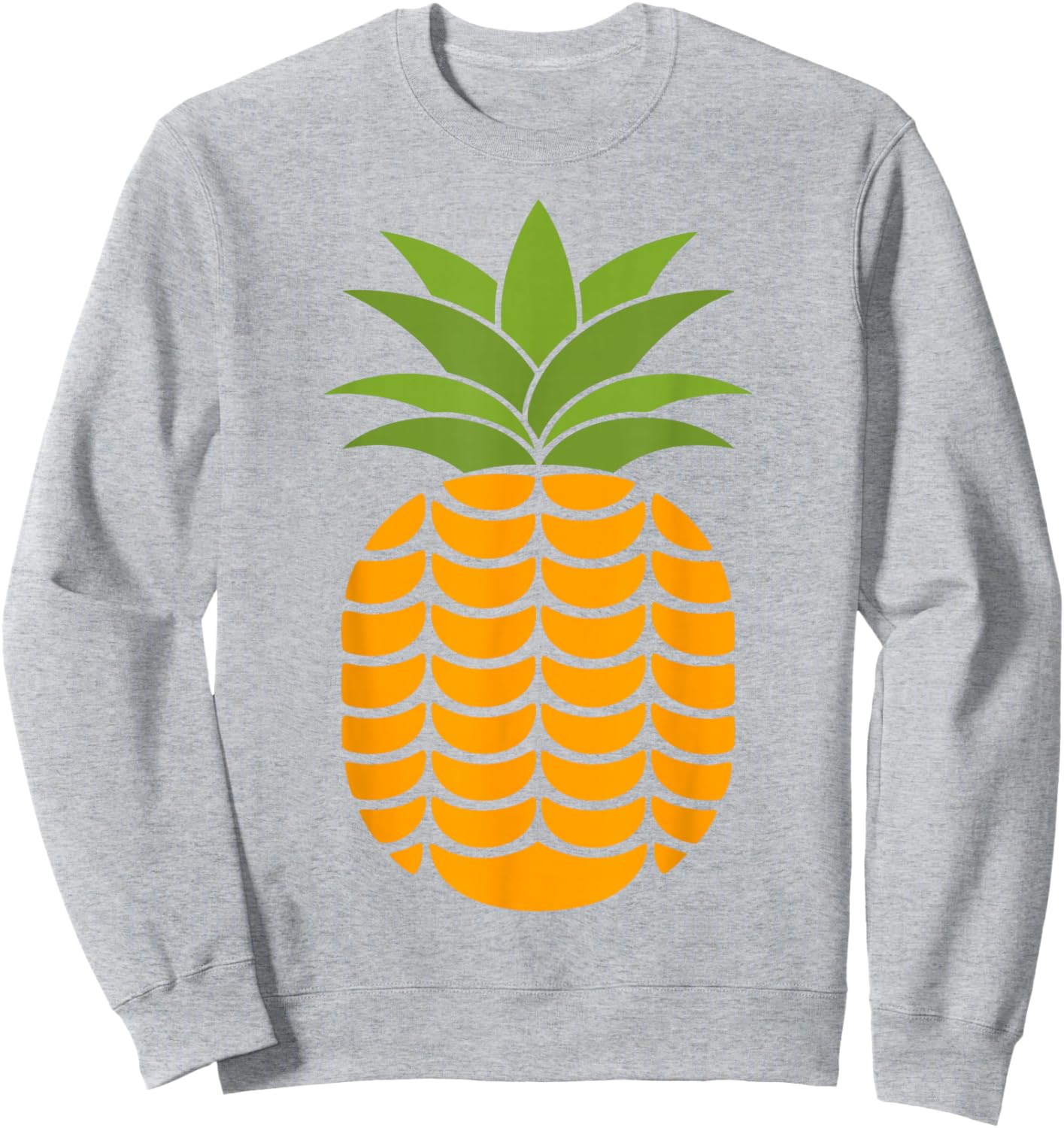 Pineapple Shirt Adult Children Men Women Pineapple Costume Sweatshirt - Sweatshirt | Ash