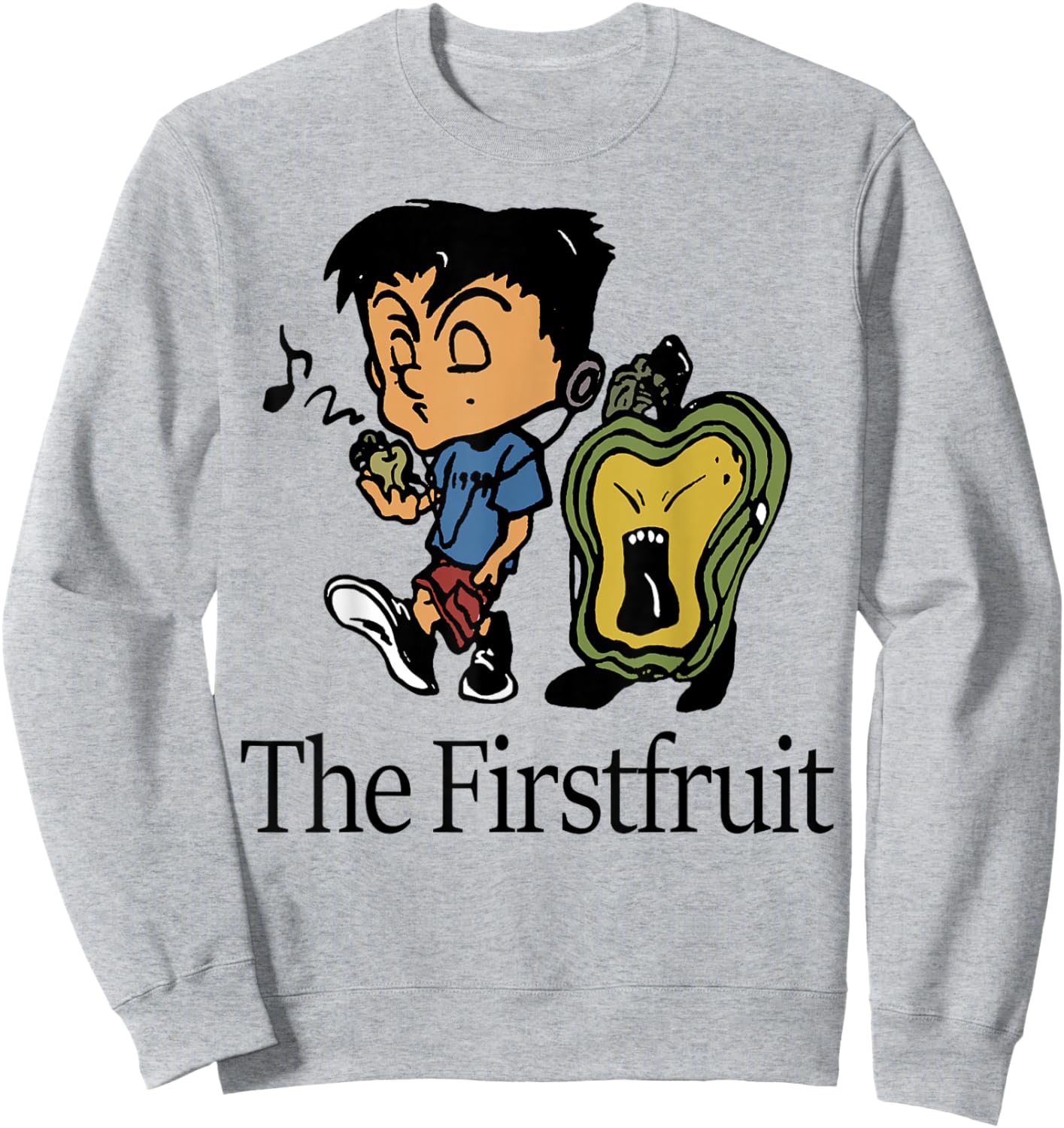 The Firstfruit Shirt - Mark Lee First Fruit Sweatshirt - Sweatshirt | Ash