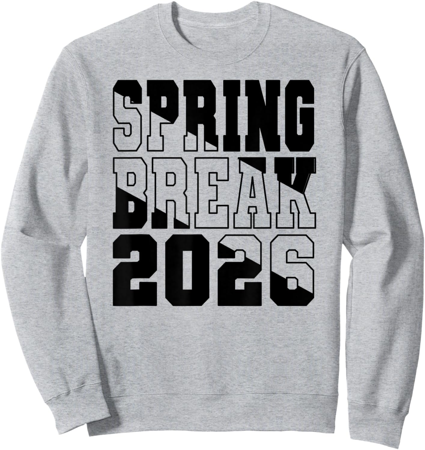Spring Break 2026 Memorabilia Sweatshirt - Sweatshirt | Ash