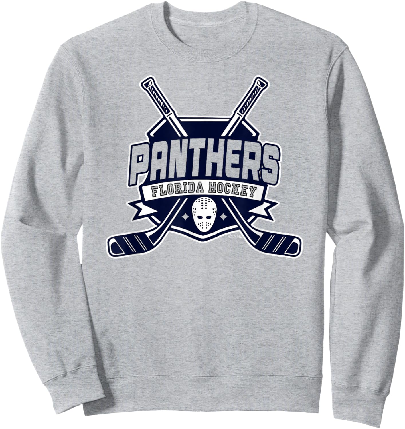 Florida Panthers Hockey Sticks Red Officially Licensed Sweatshirt - Sweatshirt | Ash