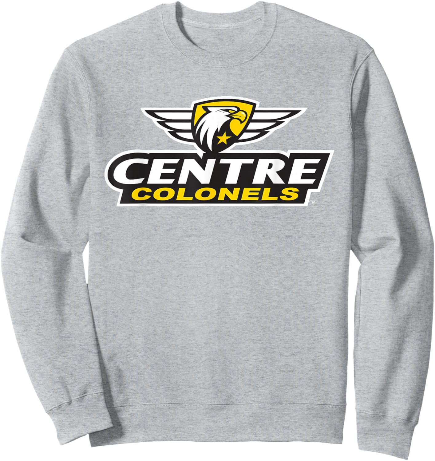 Centre College Colonels Insignia Logo Sweatshirt - Sweatshirt | Ash