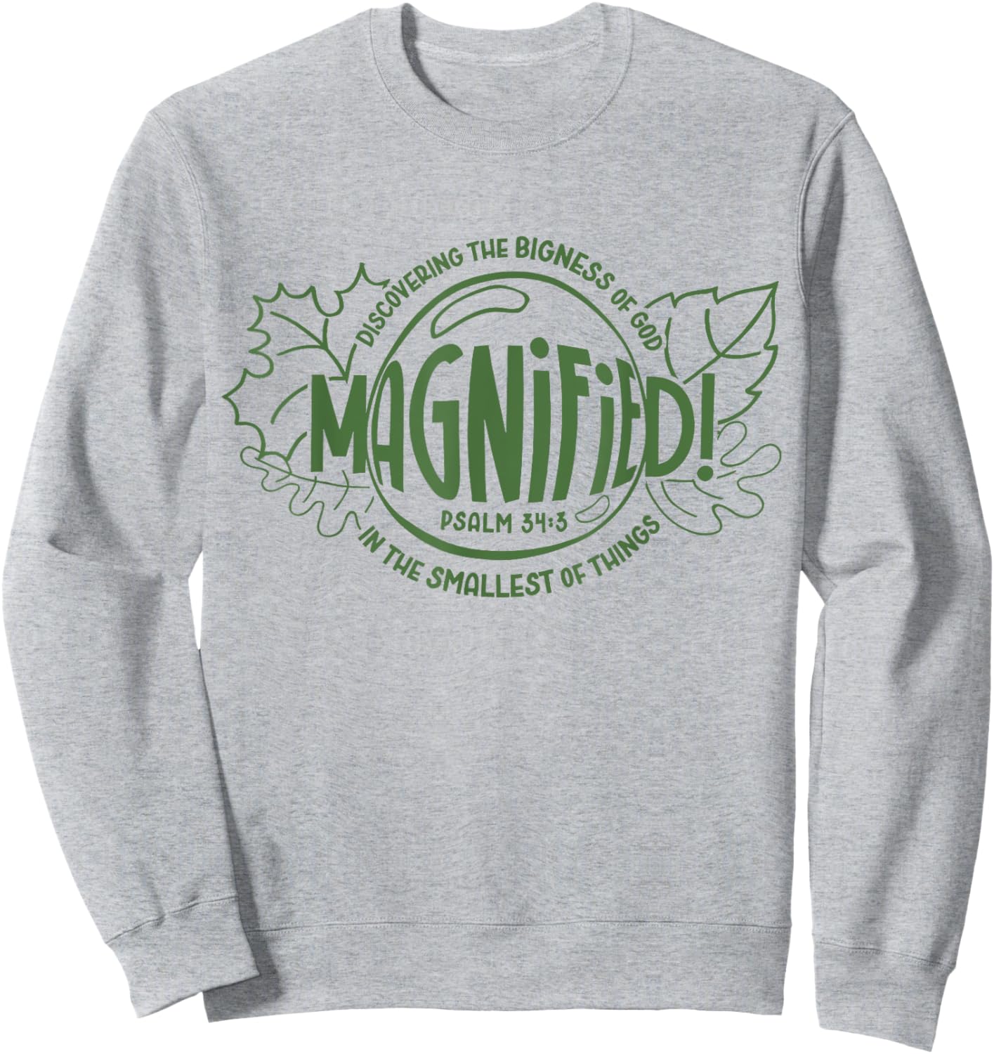 VBS 2025 Magnified Smallest Insects Adventure Vintage Sweatshirt - Sweatshirt | Ash