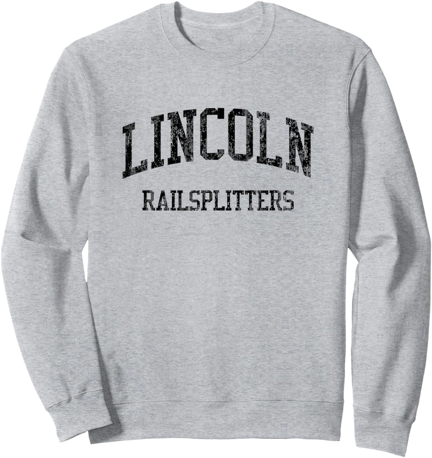 Lincoln High School HS Philadelphia PA Vintage Sports Sweatshirt - Sweatshirt | Ash