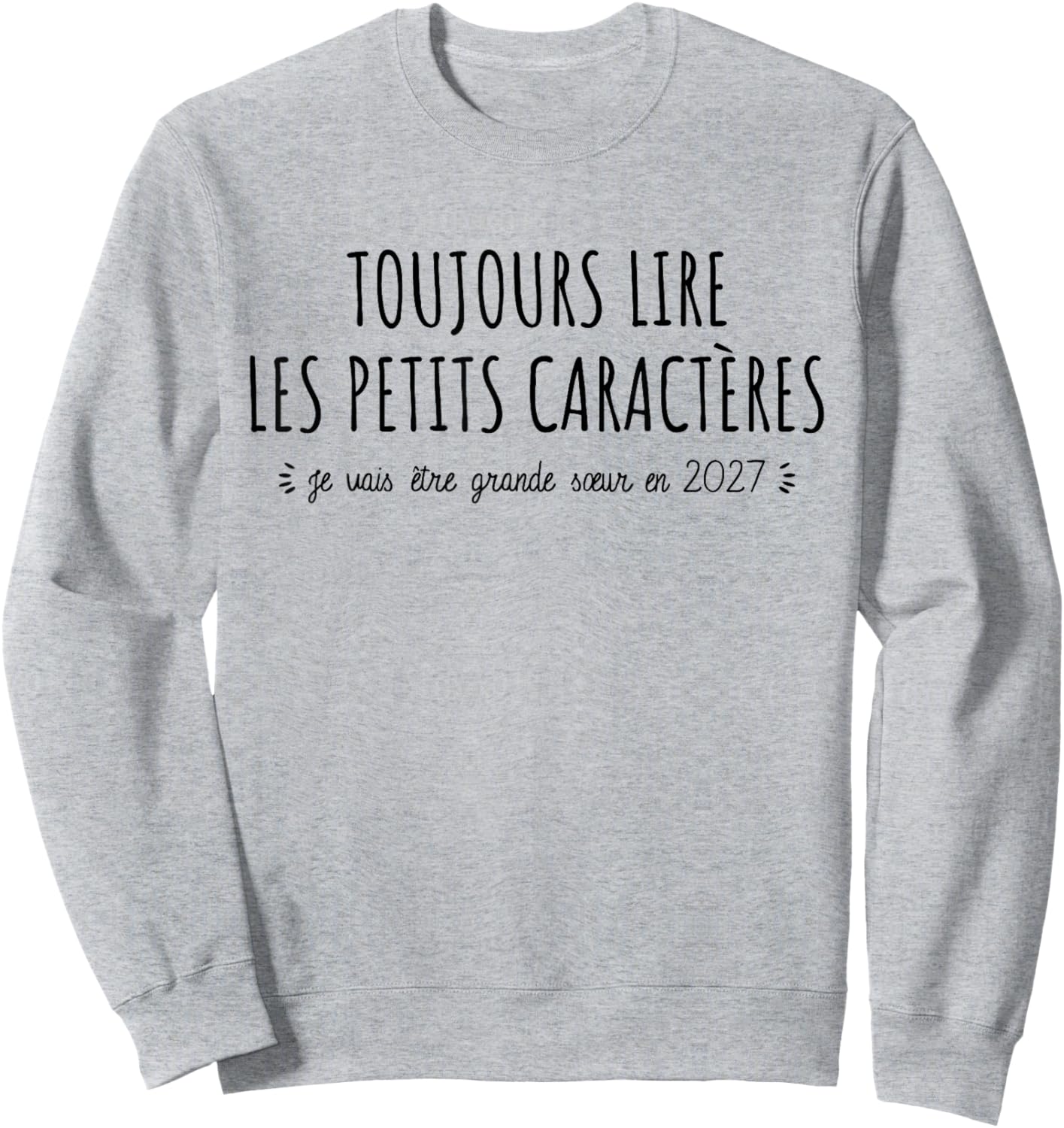 Je Vais Être Grande Sœur 2027 Annonce Future Grande Sœur Sweatshirt - Sweatshirt | Ash