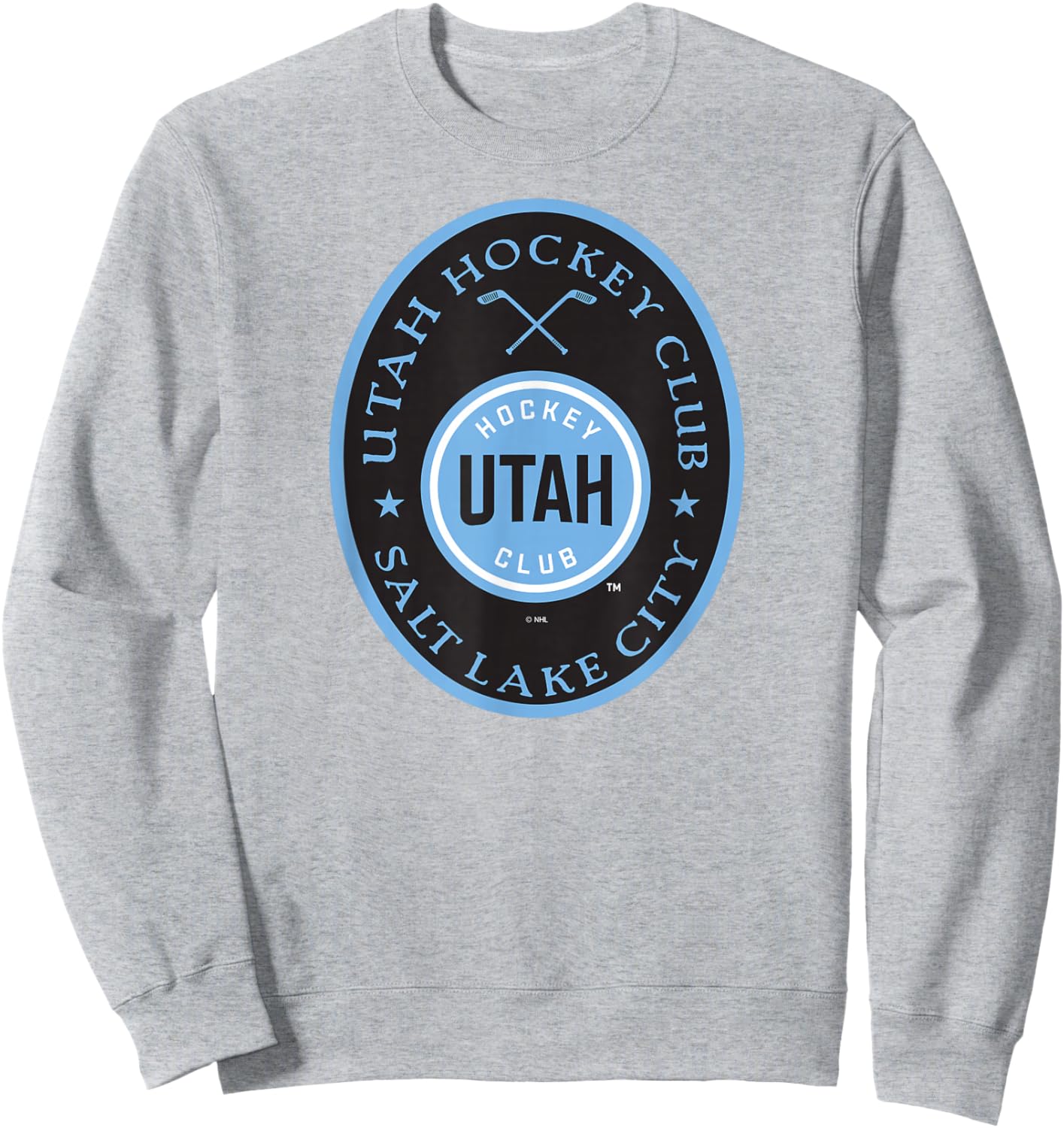 Utah Hockey Club Iconic Officially Licensed Sweatshirt - Sweatshirt | Ash