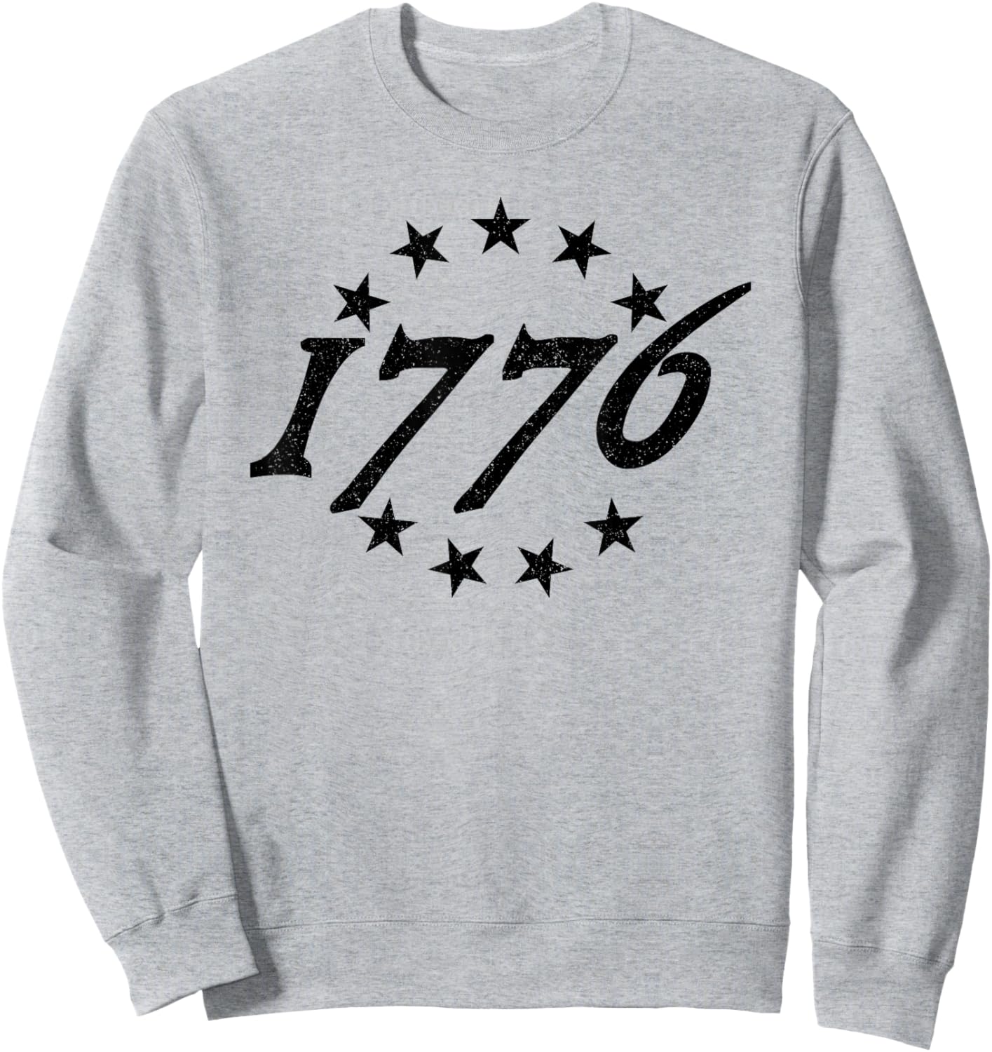 1776 Independence Day July 4TH 2026 25O Years Sweatshirt - Sweatshirt | Ash