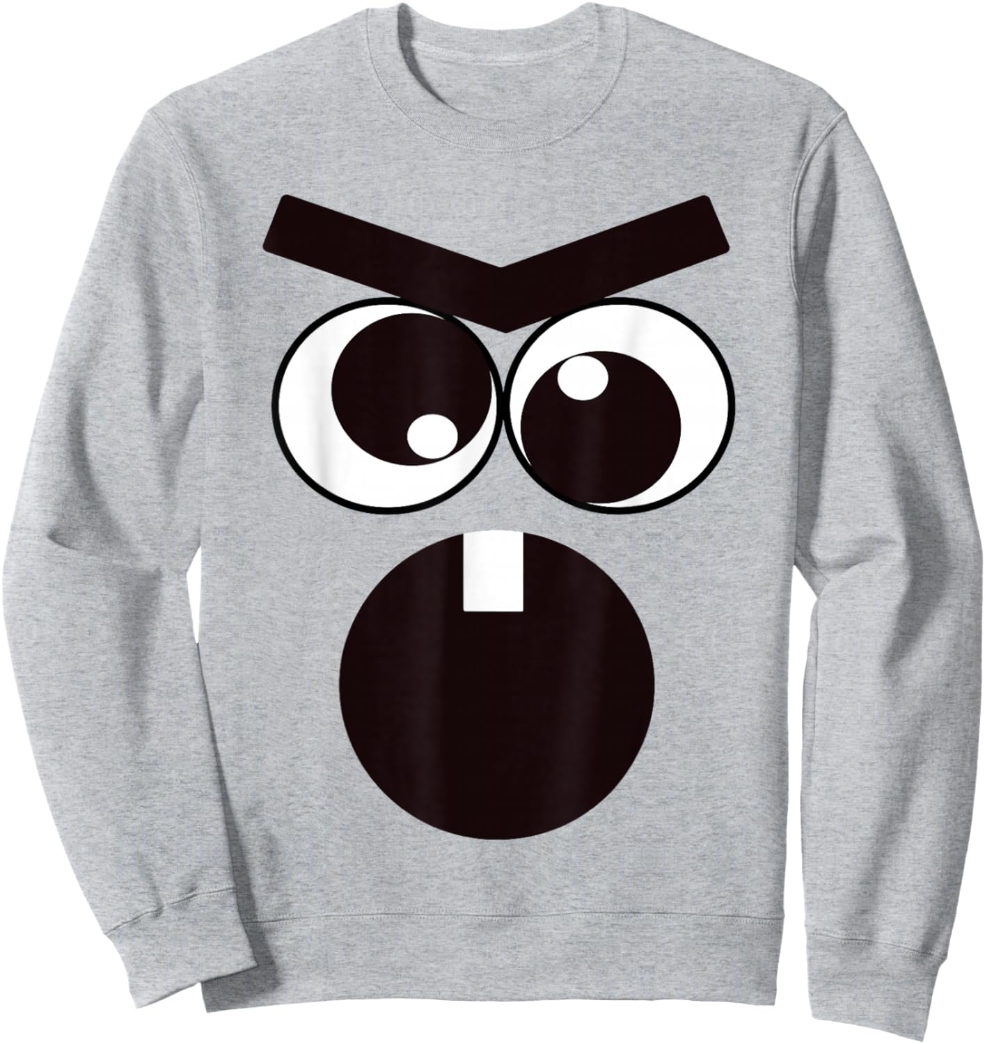 Creepy Carrots Face Halloween costume Kids Sweatshirt - Sweatshirt | Ash